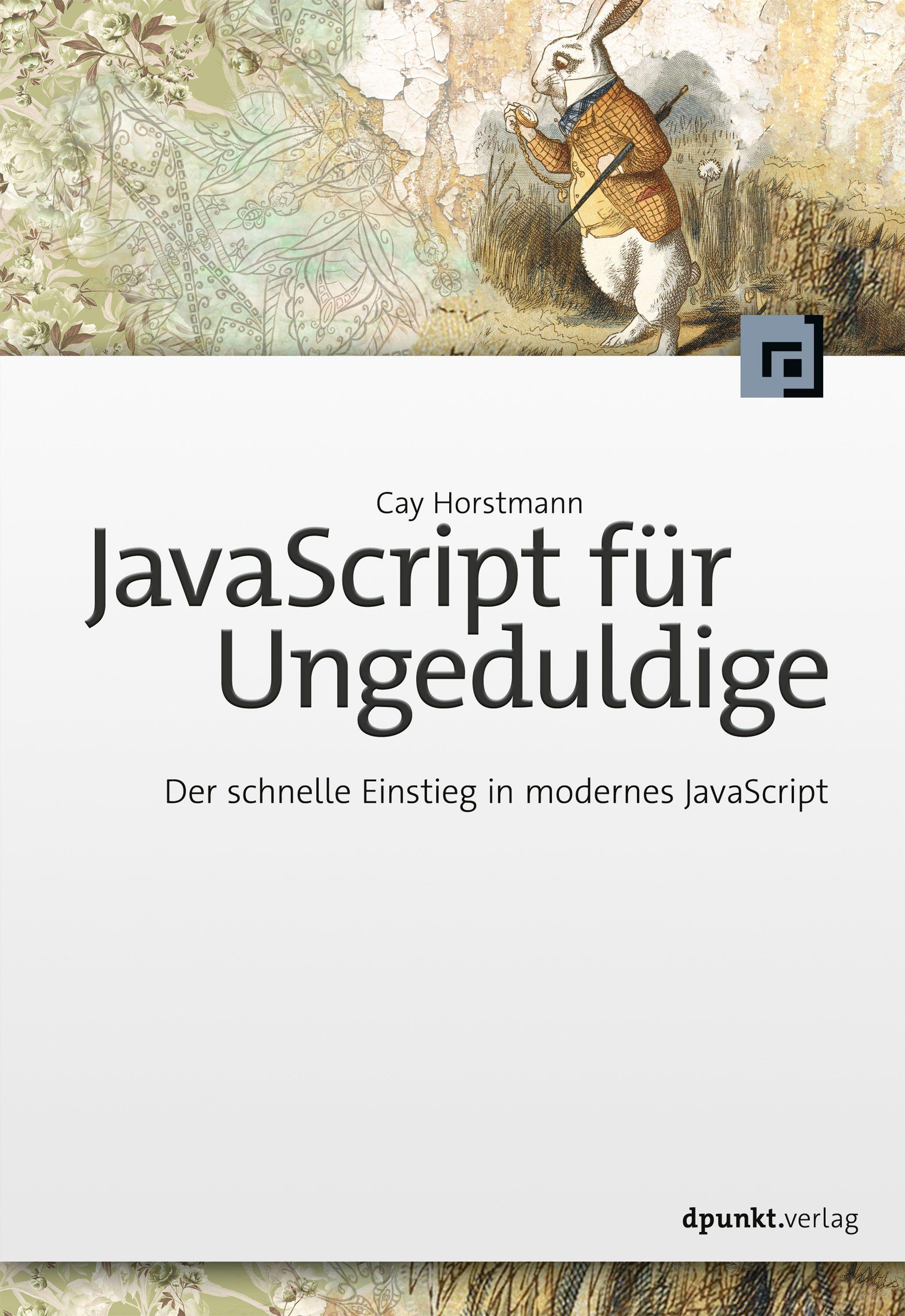Vorderes Coverbild JavaScript für Ungeduldige