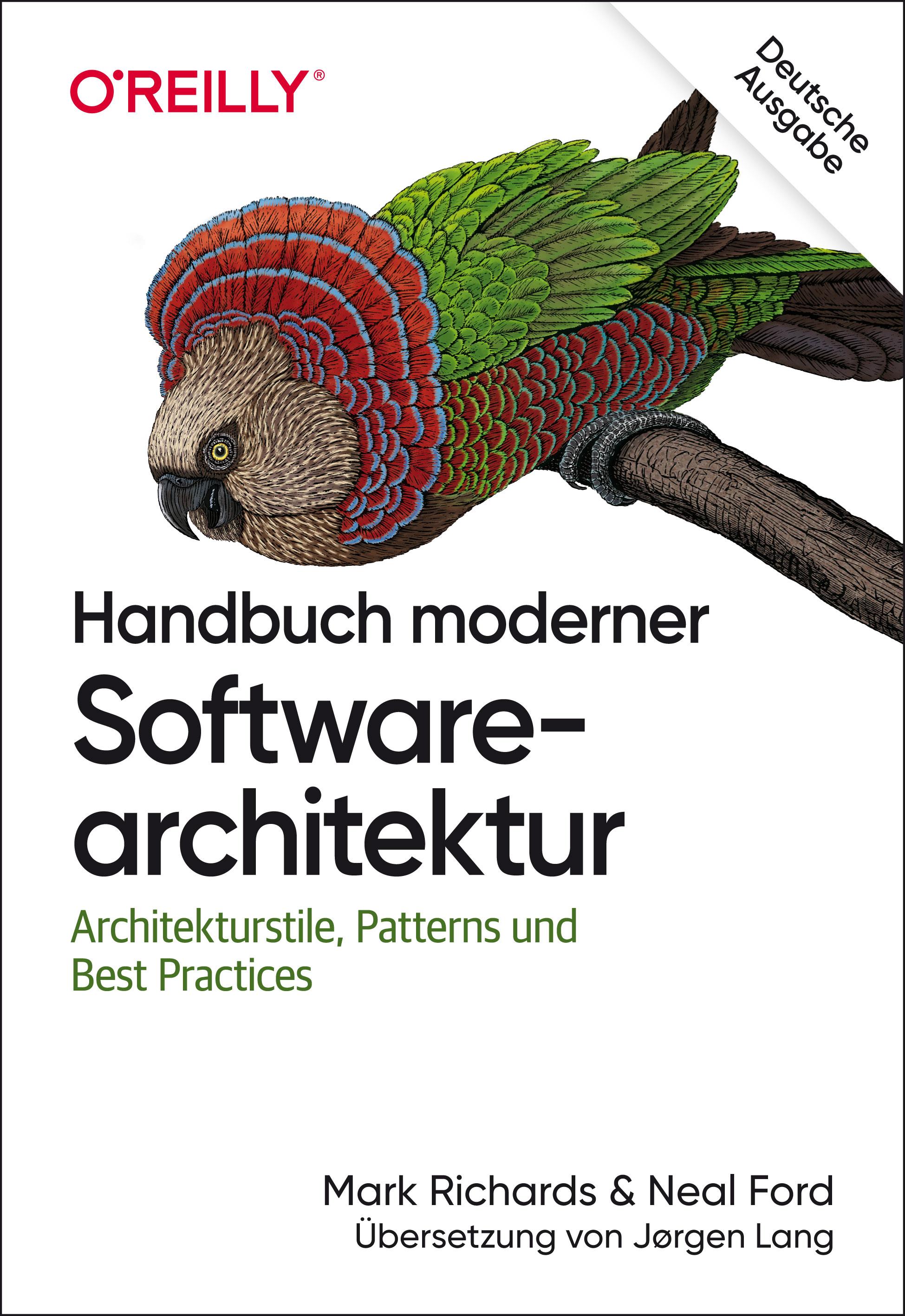 Vorderes Coverbild Handbuch moderner Softwarearchitektur