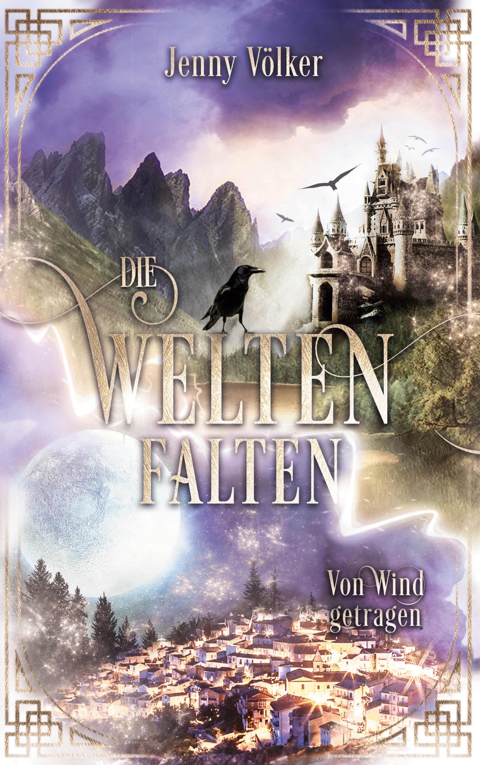 Vorderes Coverbild Die Weltenfalten - Von Wind getragen