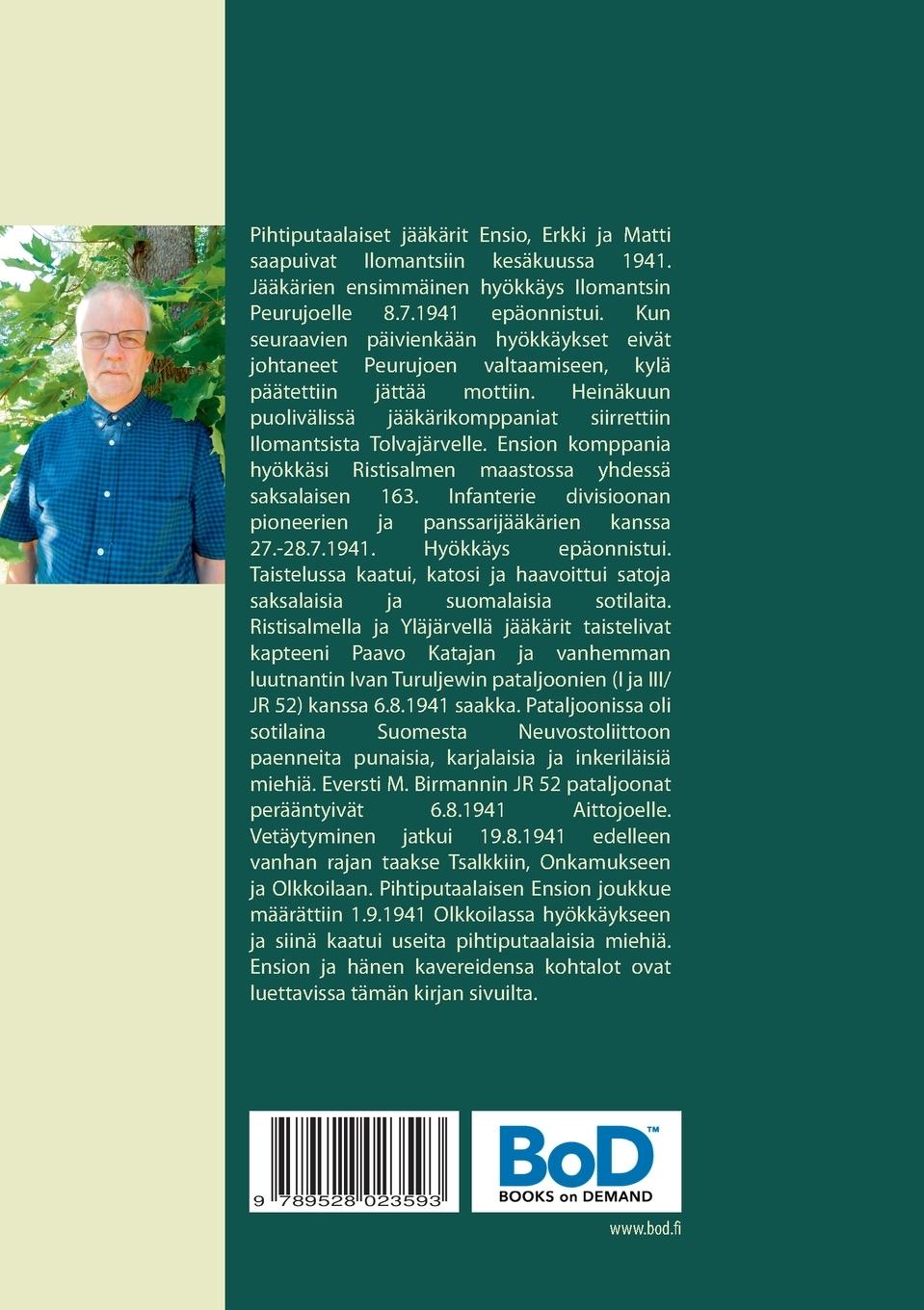 Rückseitencover Hyökkäys Tolvajärvellä
