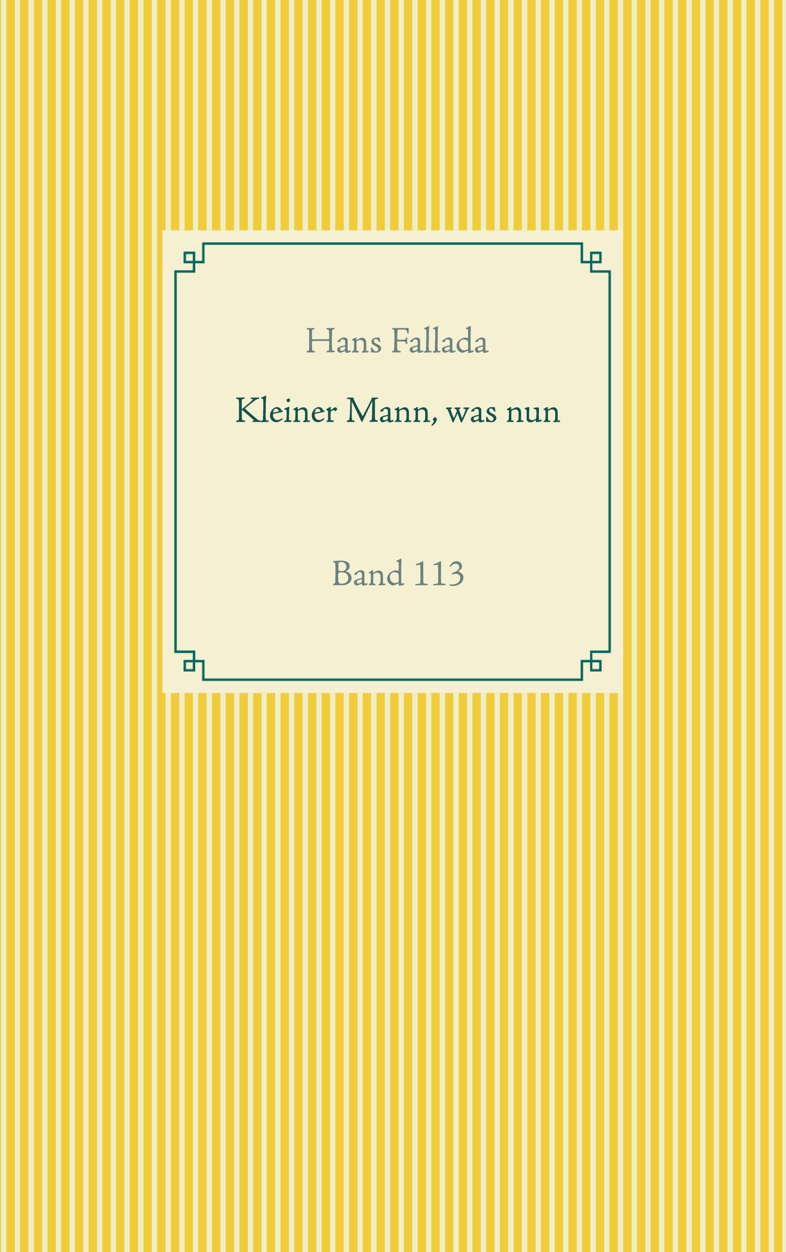 Vorderes Coverbild Kleiner Mann, was nun