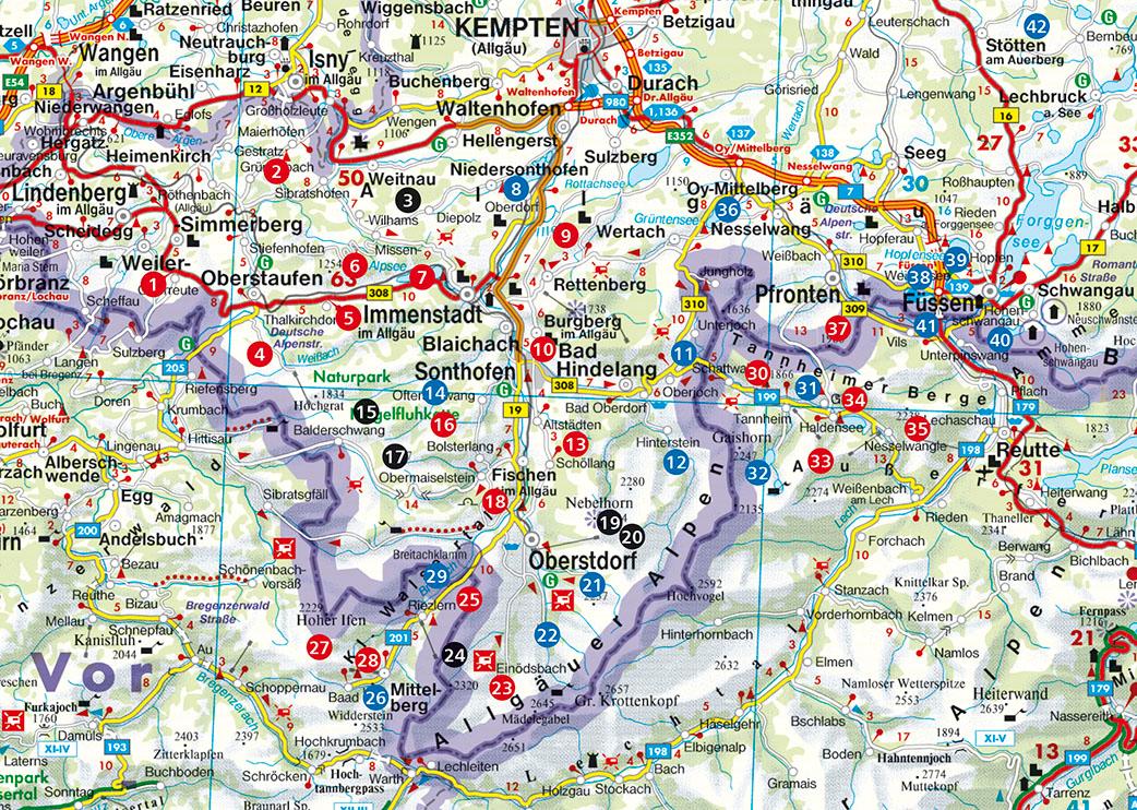 Beispielinhalt (Bild) Leichte Wanderungen Allgäu