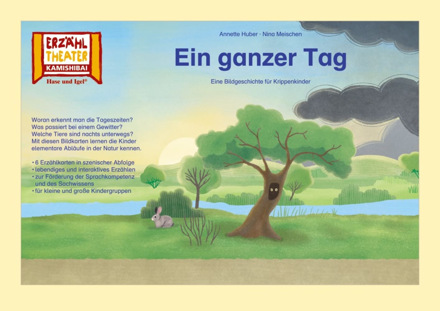 Vorderes Coverbild Ein ganzer Tag / Kamishibai Bildkarten