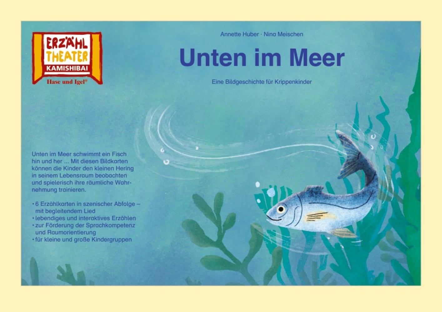 Vorderes Coverbild Unten im Meer / Kamishibai Bildkarten
