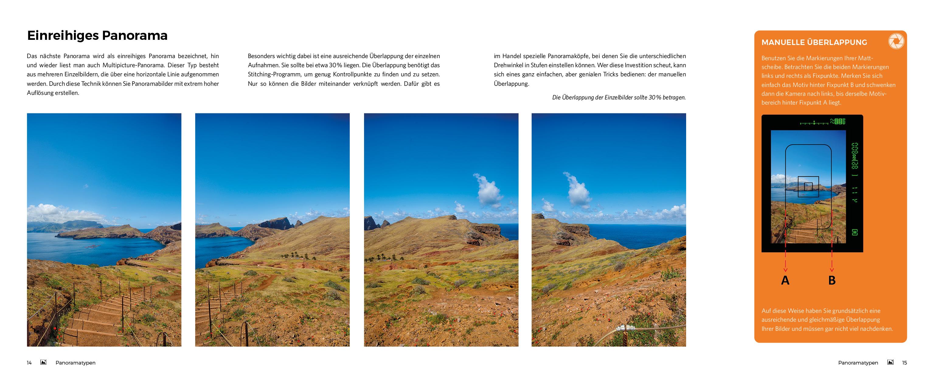 Beispielinhalt (Bild) Panoramafotografie - Das große Praxisbuch