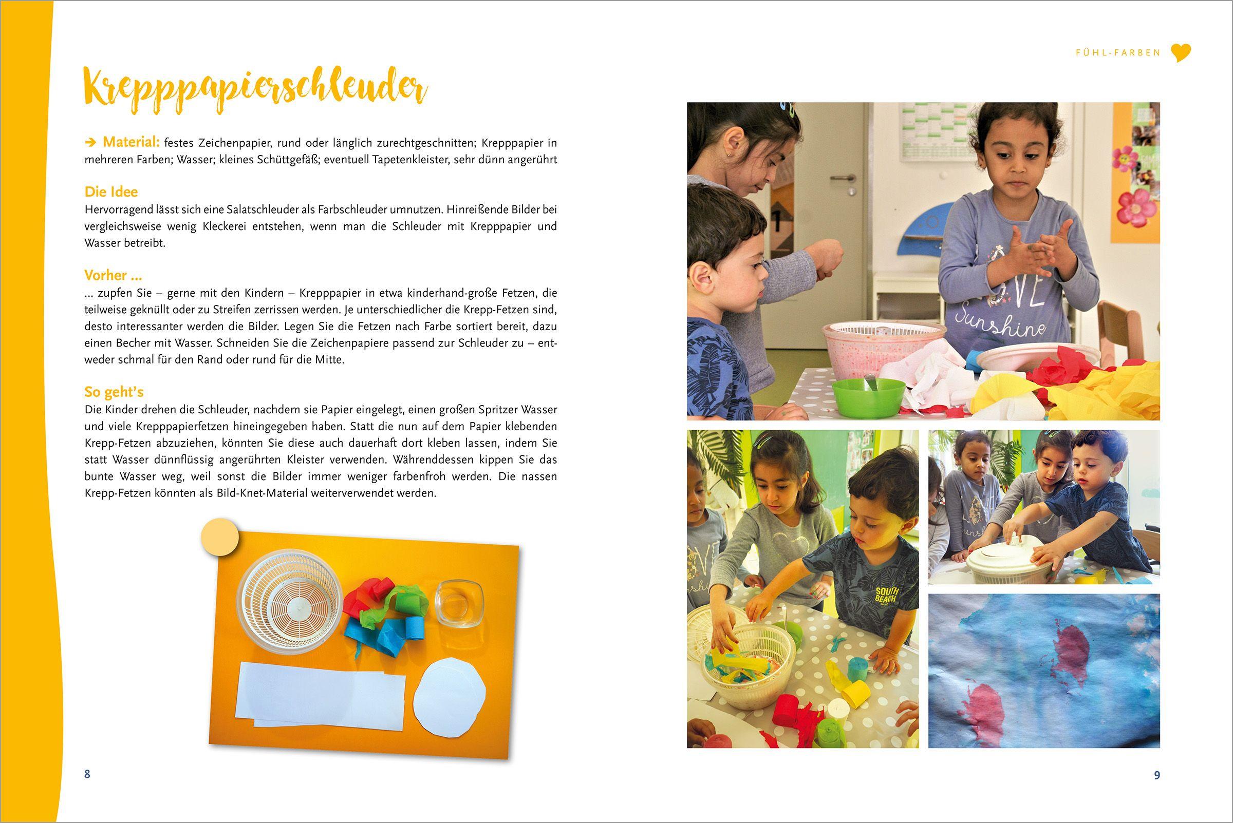 Beispielinhalt (Bild) Freispiel-Impulse: Malen und Gestalten