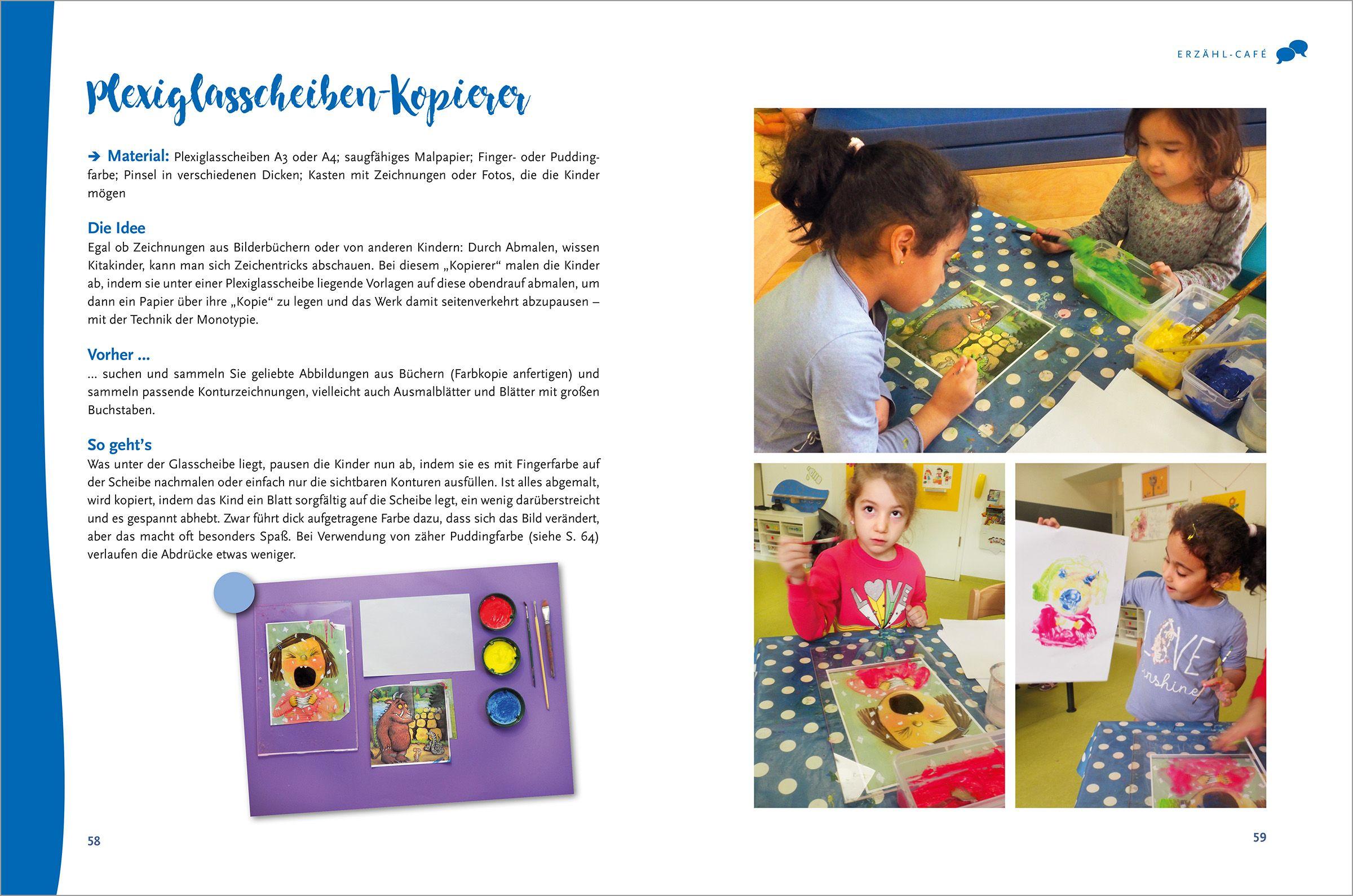 Beispielinhalt (Bild) Freispiel-Impulse: Malen und Gestalten