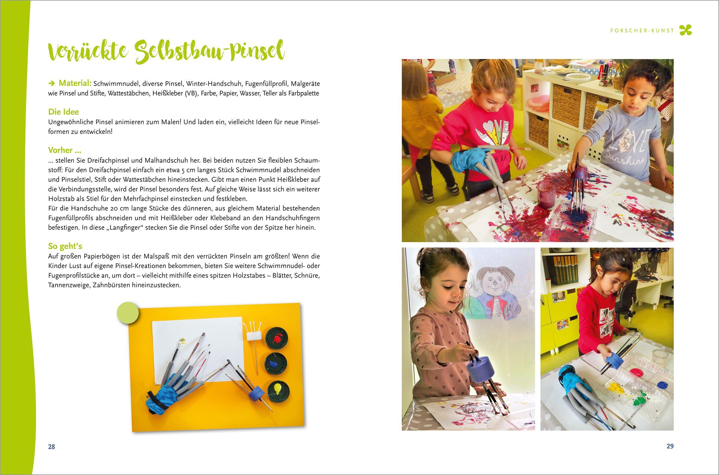 Beispielinhalt (Bild) Freispiel-Impulse: Malen und Gestalten