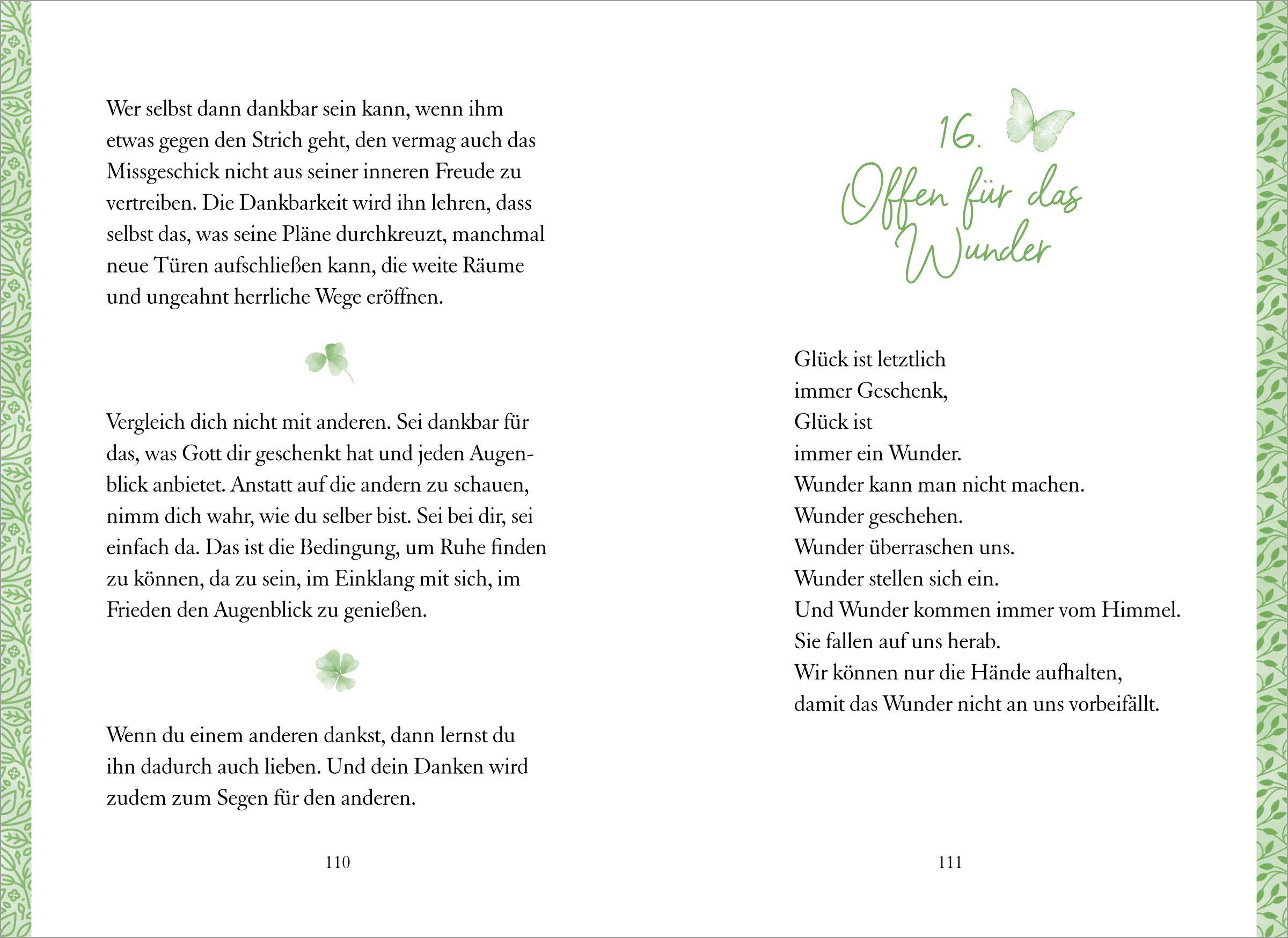 Beispielinhalt (Bild) Jeder Tag ein Weg zum Glück