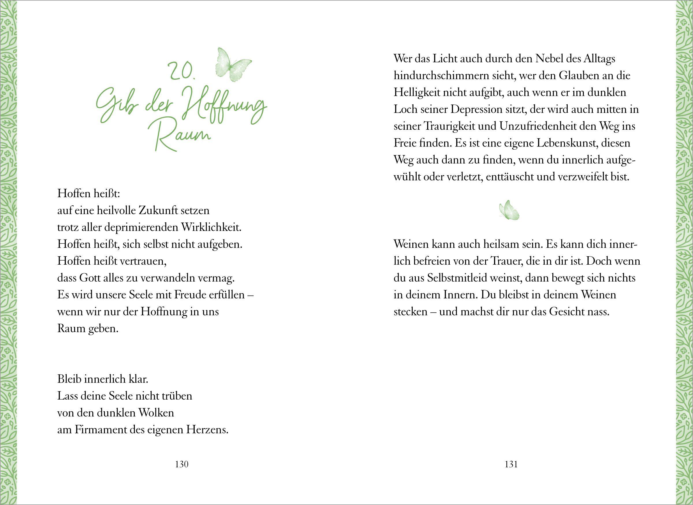 Beispielinhalt (Bild) Jeder Tag ein Weg zum Glück