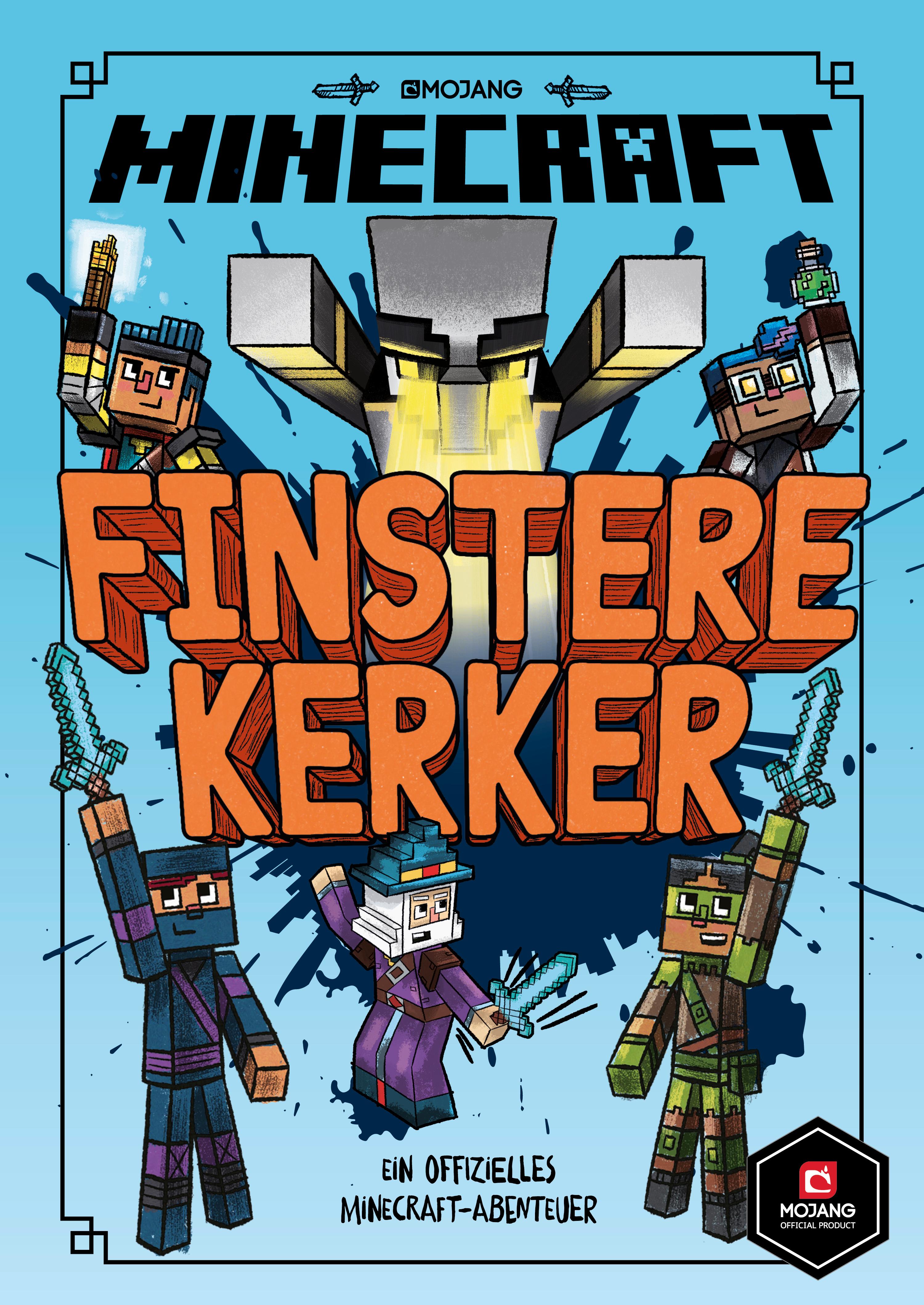Vorderes Coverbild Minecraft Erste Leseabenteuer - Finstere Kerker
