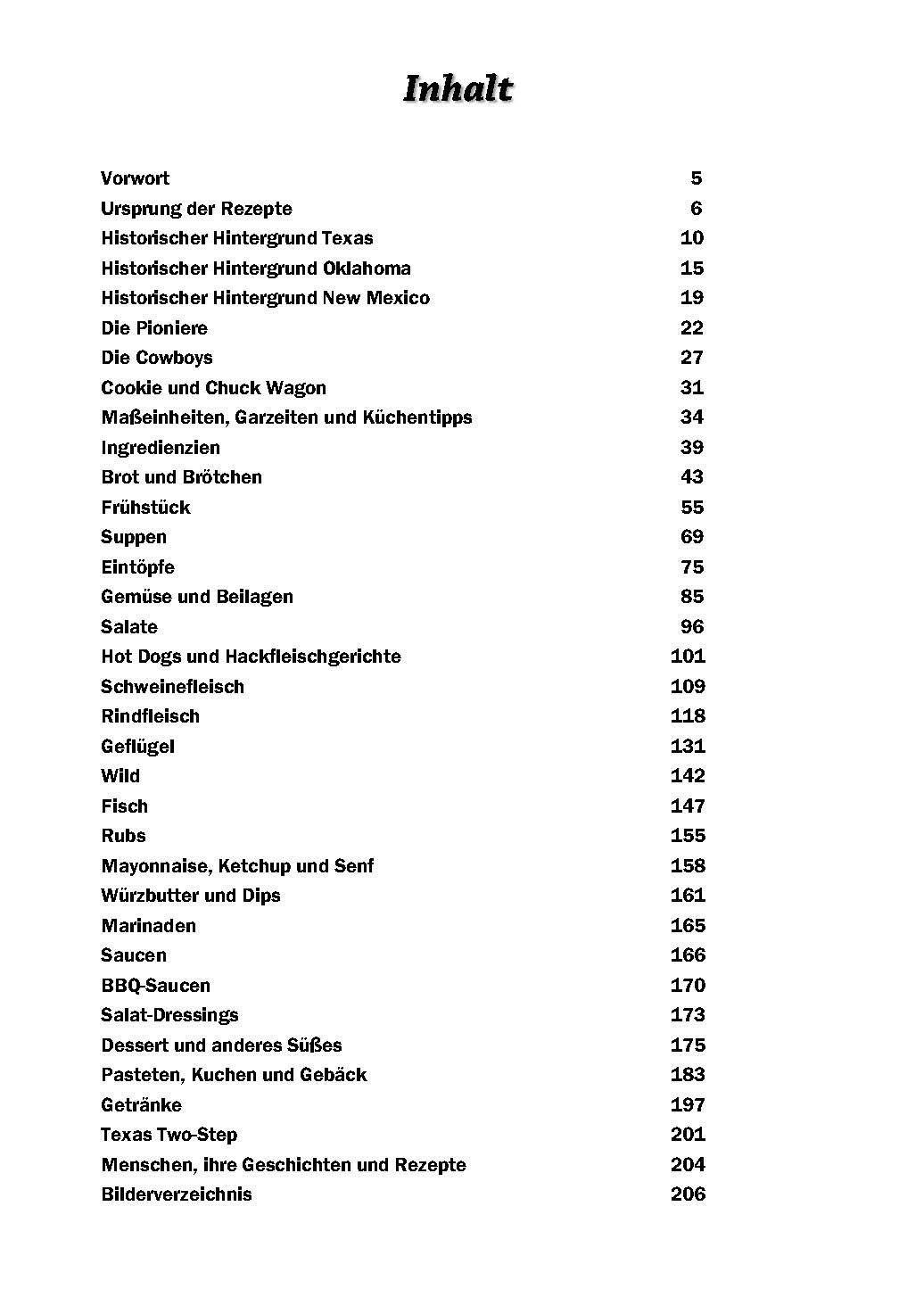 Beispielinhalt (Bild) Cowboy- und Ranchküche des mittleren Südwestens