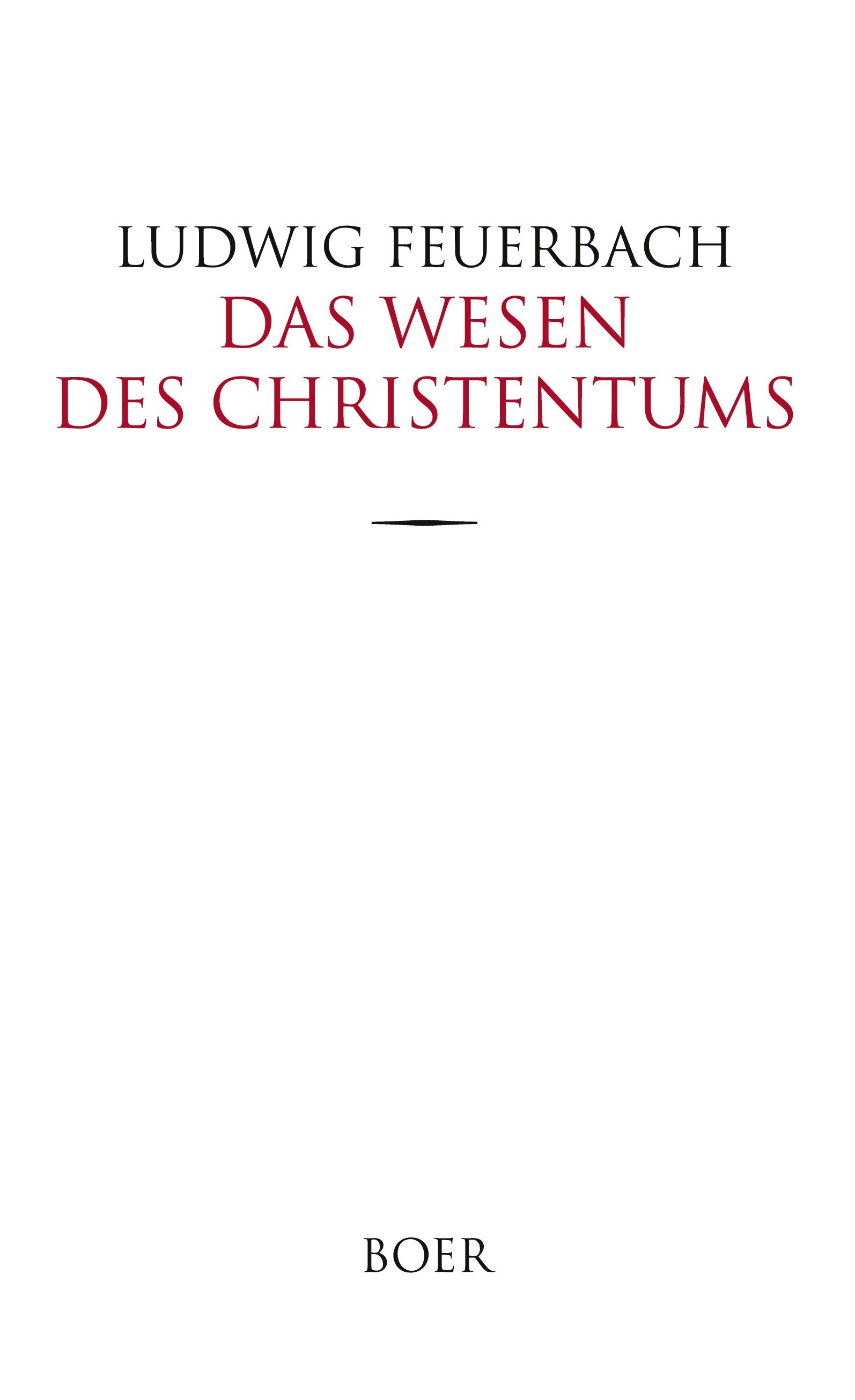 Vorderes Coverbild Das Wesen des Christentums