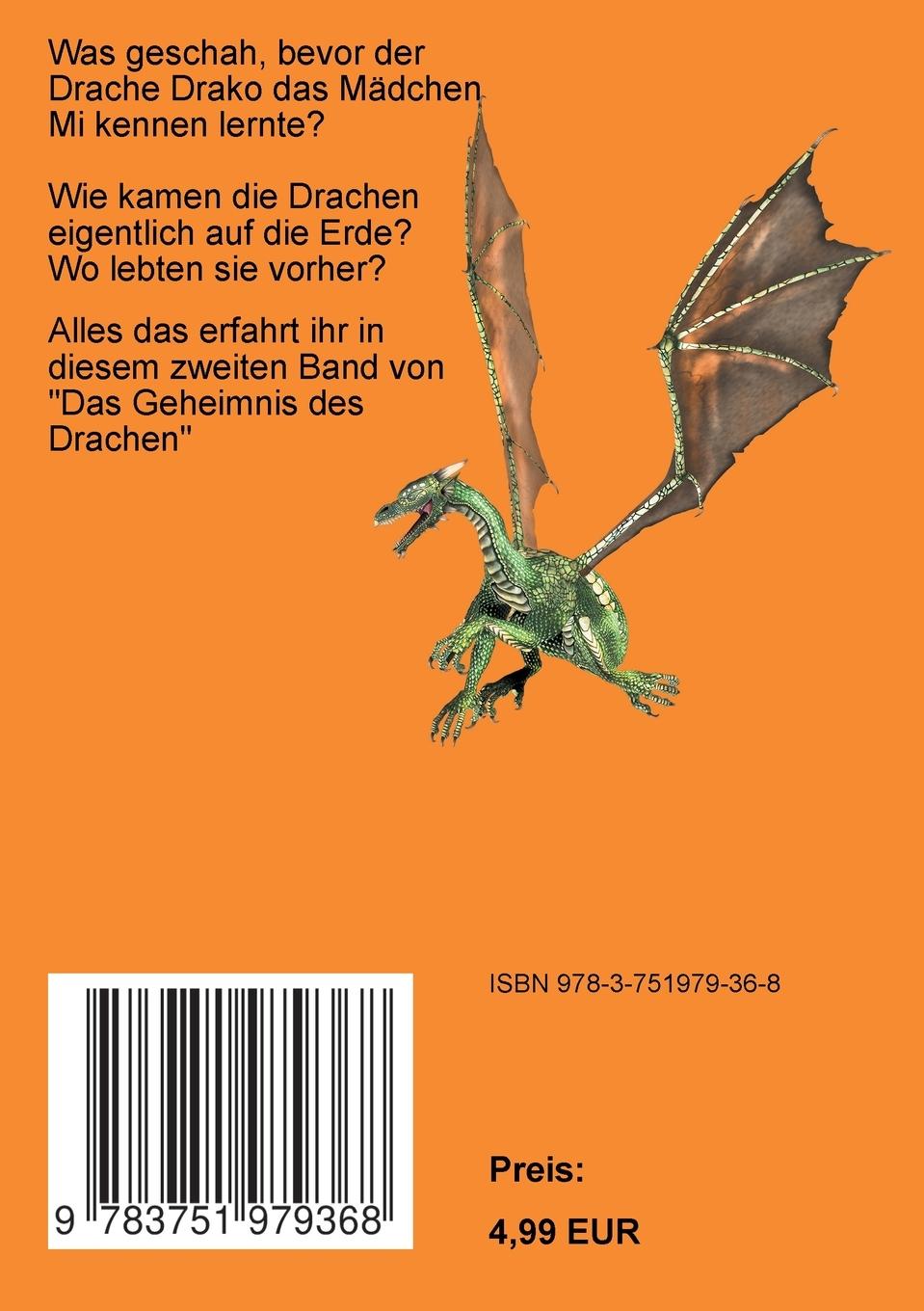 Rückseitencover Das Geheimnis des Drachen