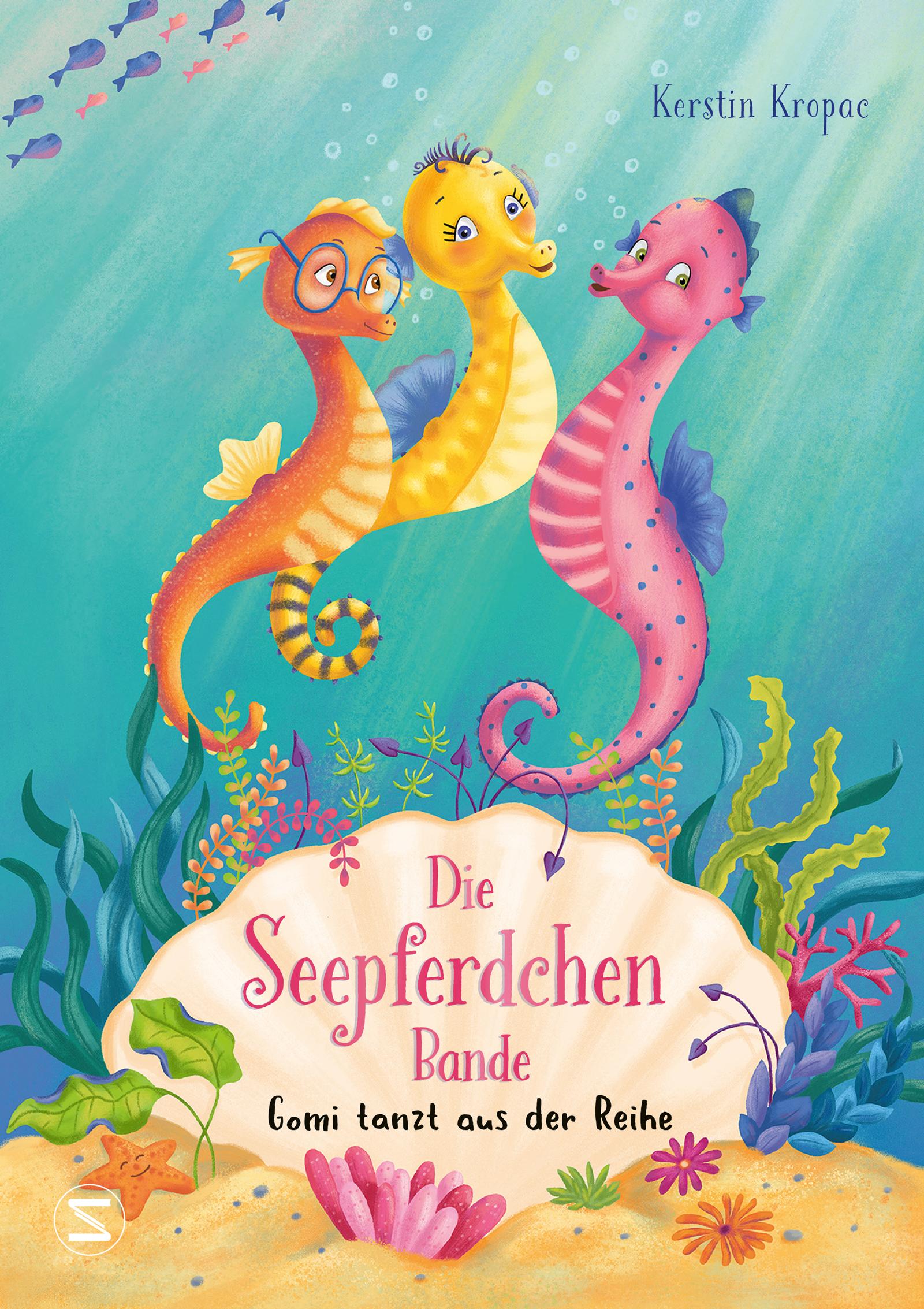 Vorderes Coverbild Die Seepferdchen-Bande. Gomi tanzt aus der Reihe