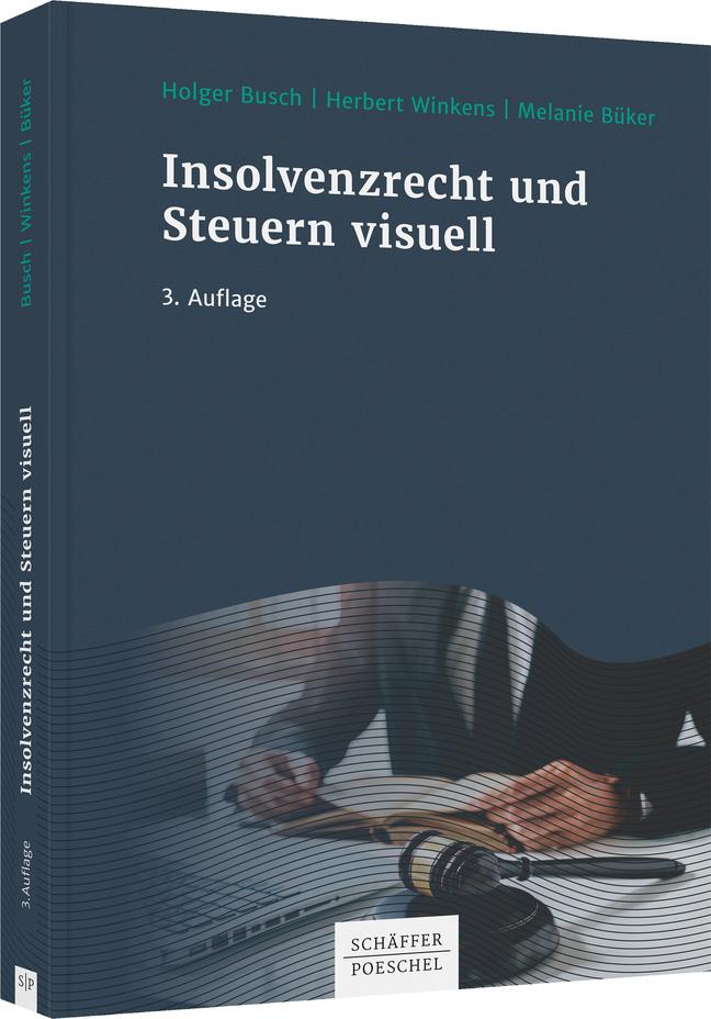 Vorderes Coverbild Insolvenzrecht und Steuern visuell