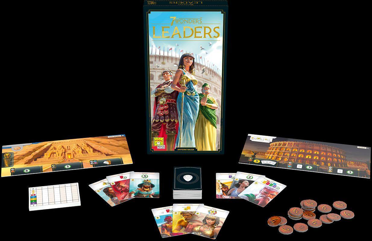 Vorderes Coverbild 7 Wonders - Leaders (neues Design)