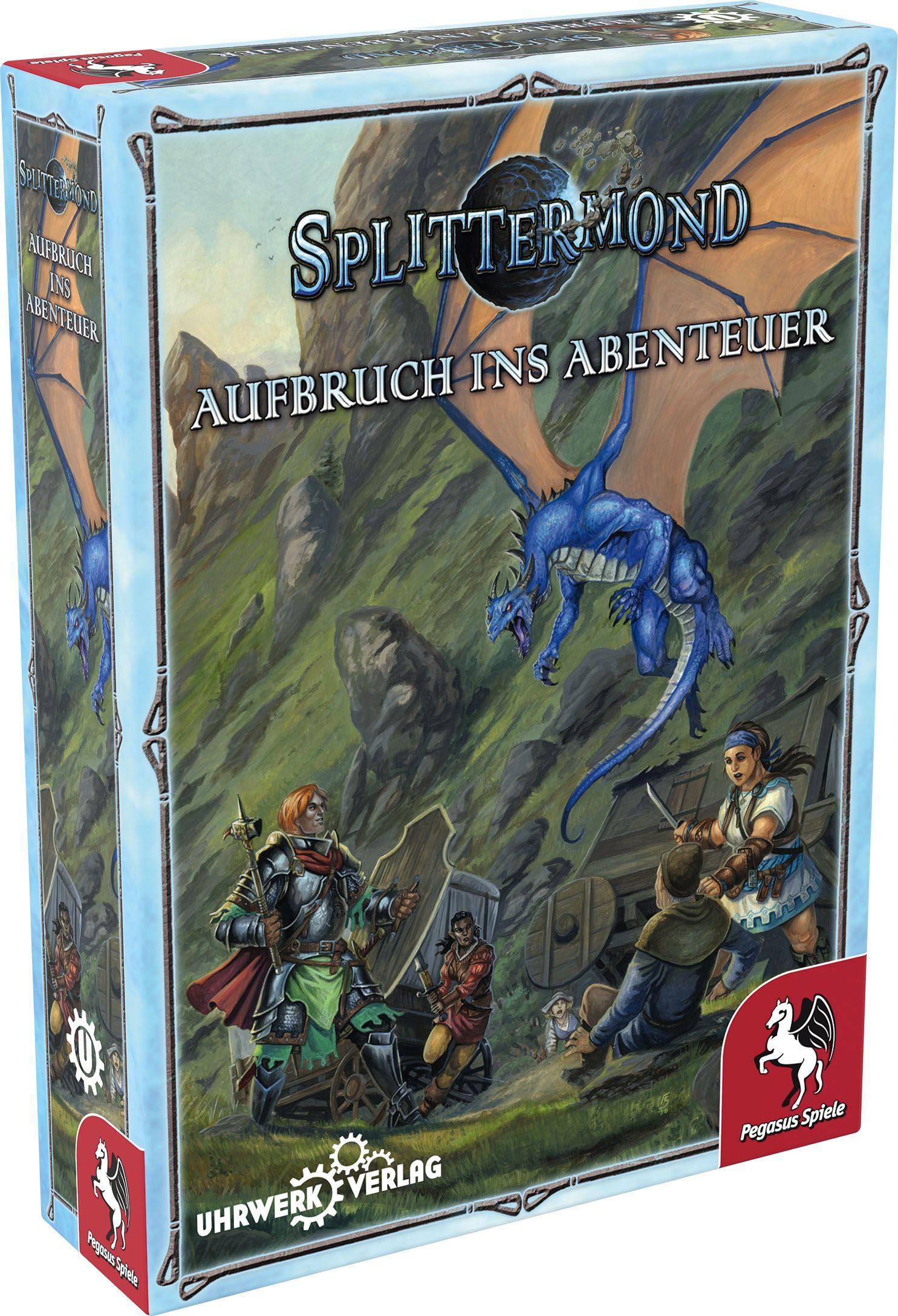 Beispielinhalt (Bild) Splittermond - Aufbruch ins Abenteuer (Box)