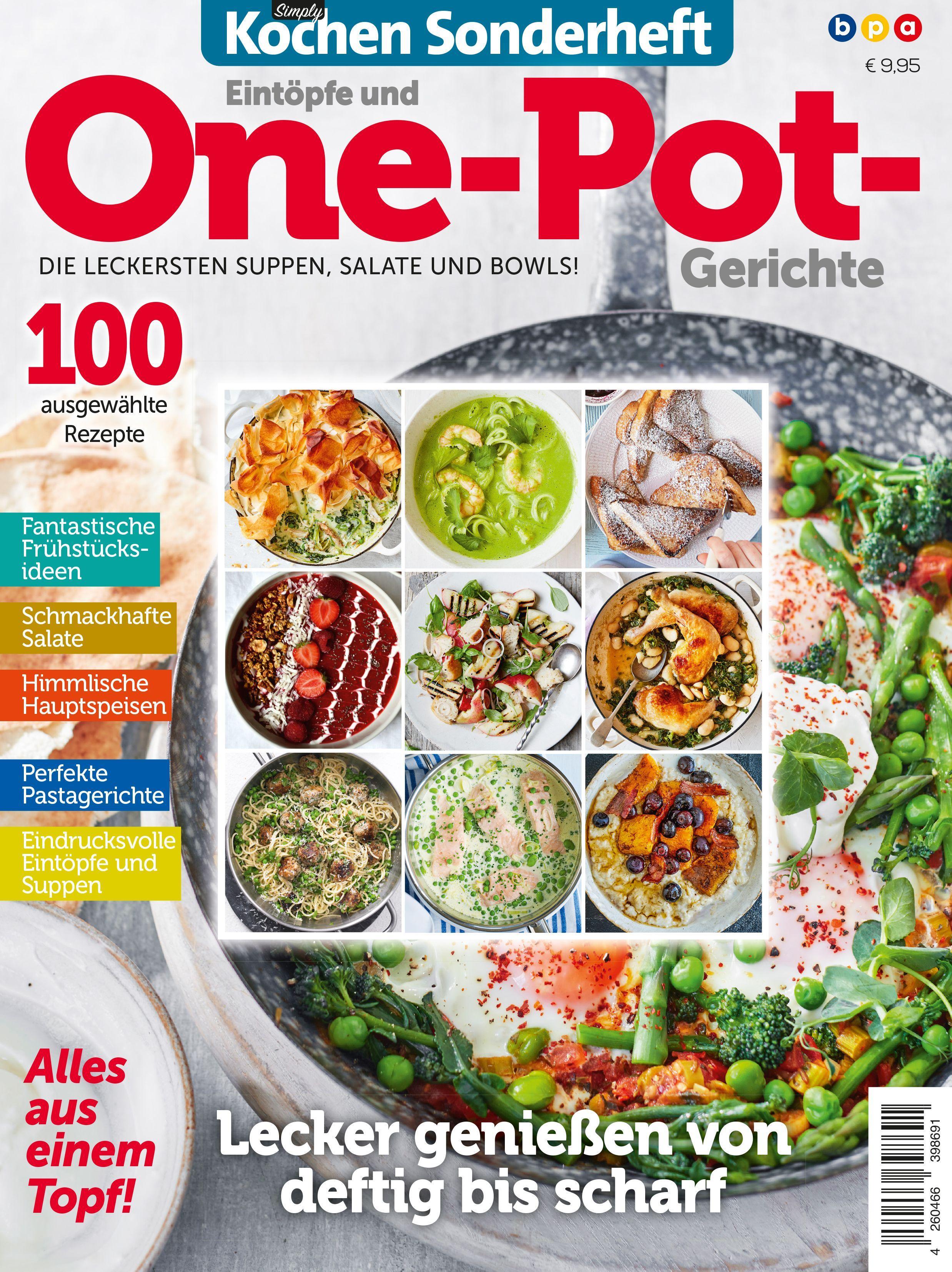 Vorderes Coverbild Simply Kochen Sonderheft: Eintöpfe und One-Pot-Gerichte