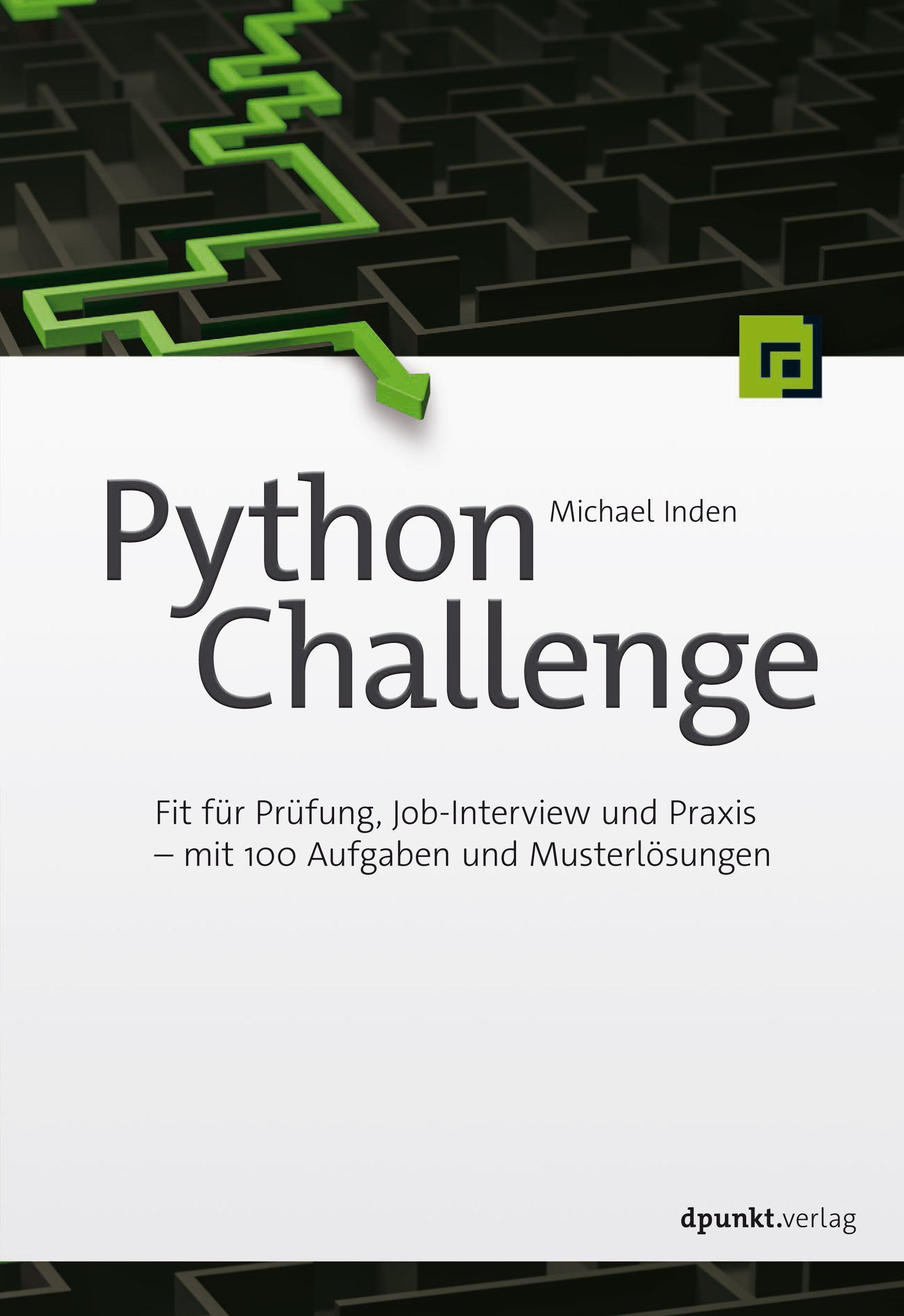 Vorderes Coverbild Python Challenge