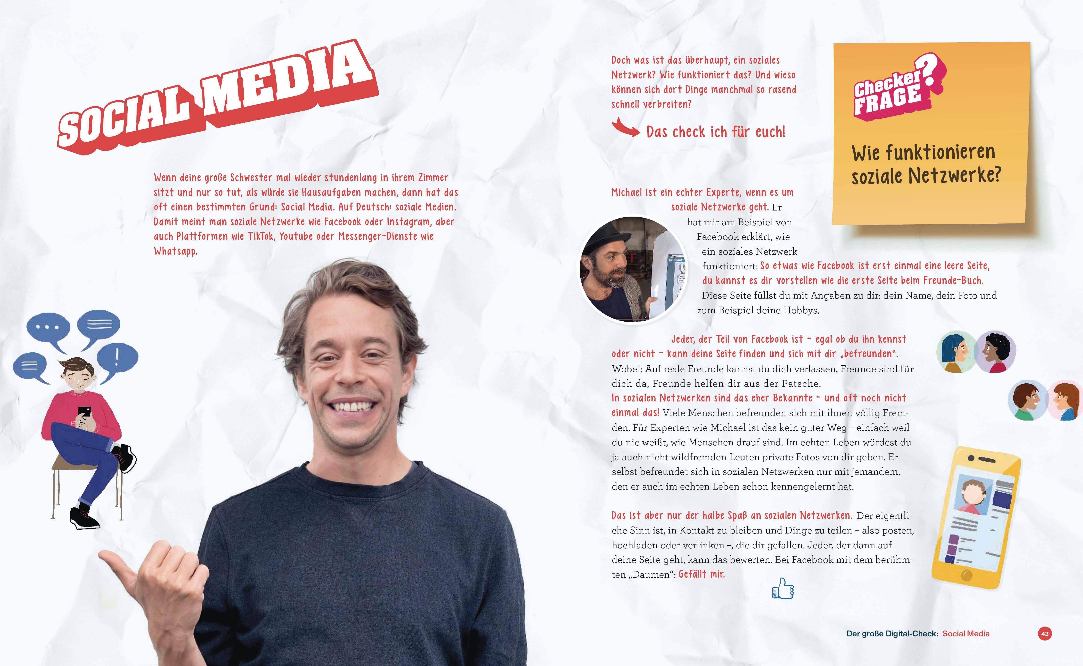 Beispielinhalt (Bild) Checker Tobi - Der große Digital-Check: Smartphone, Internet, Social Media - Das check ich für euch!