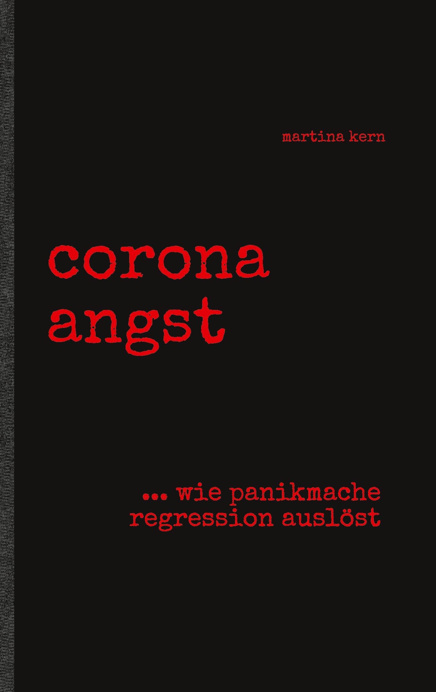 Vorderes Coverbild corona angst