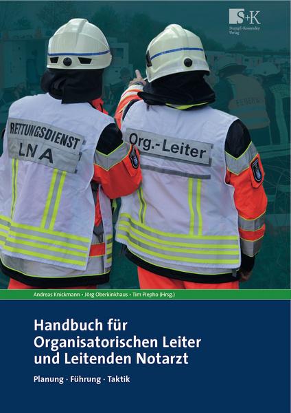 Vorderes Coverbild Handbuch für Organisatorischen Leiter und Leitenden Notarzt