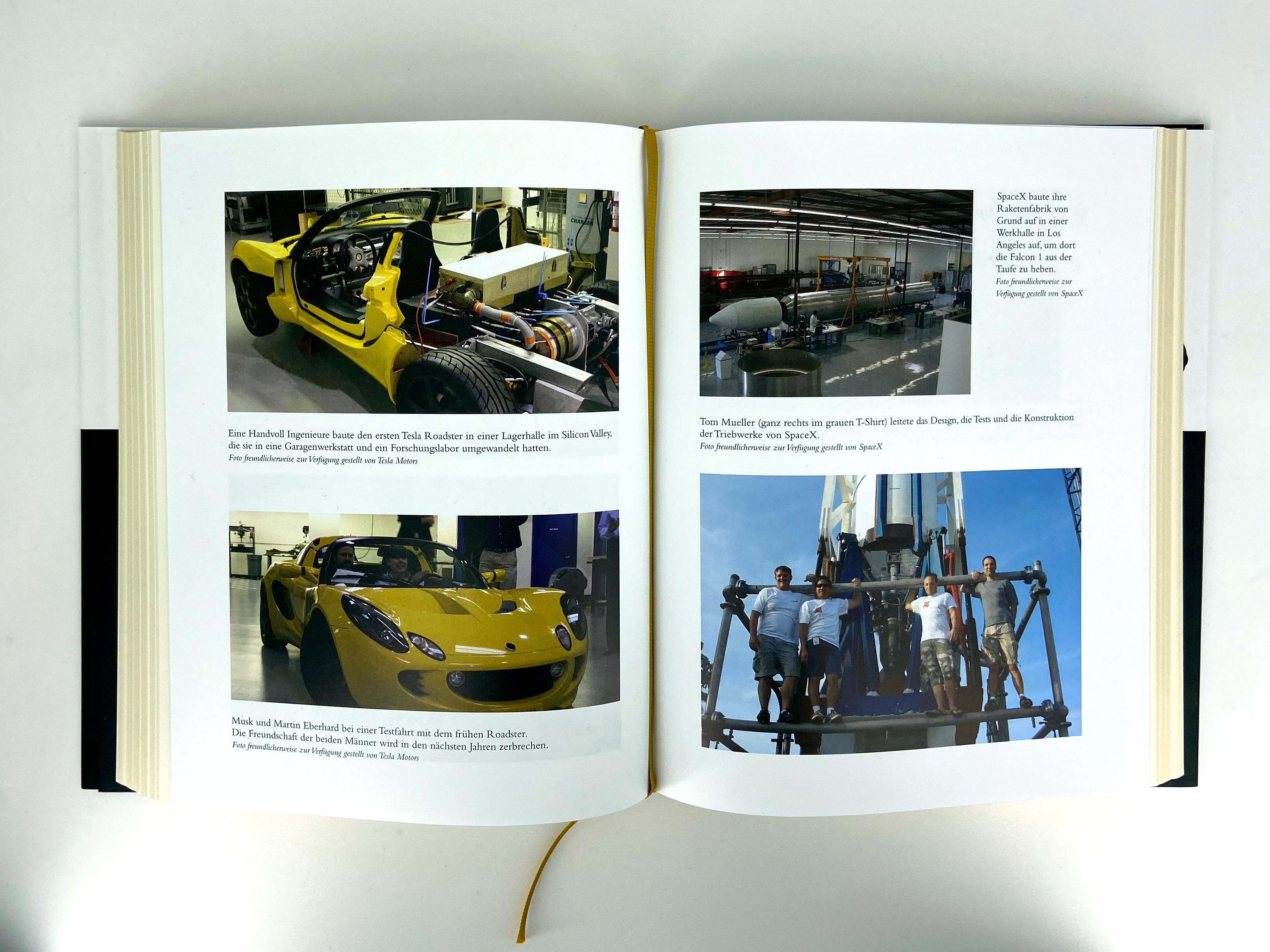 Beispielinhalt (Bild) Elon Musk - Tesla, PayPal, SpaceX