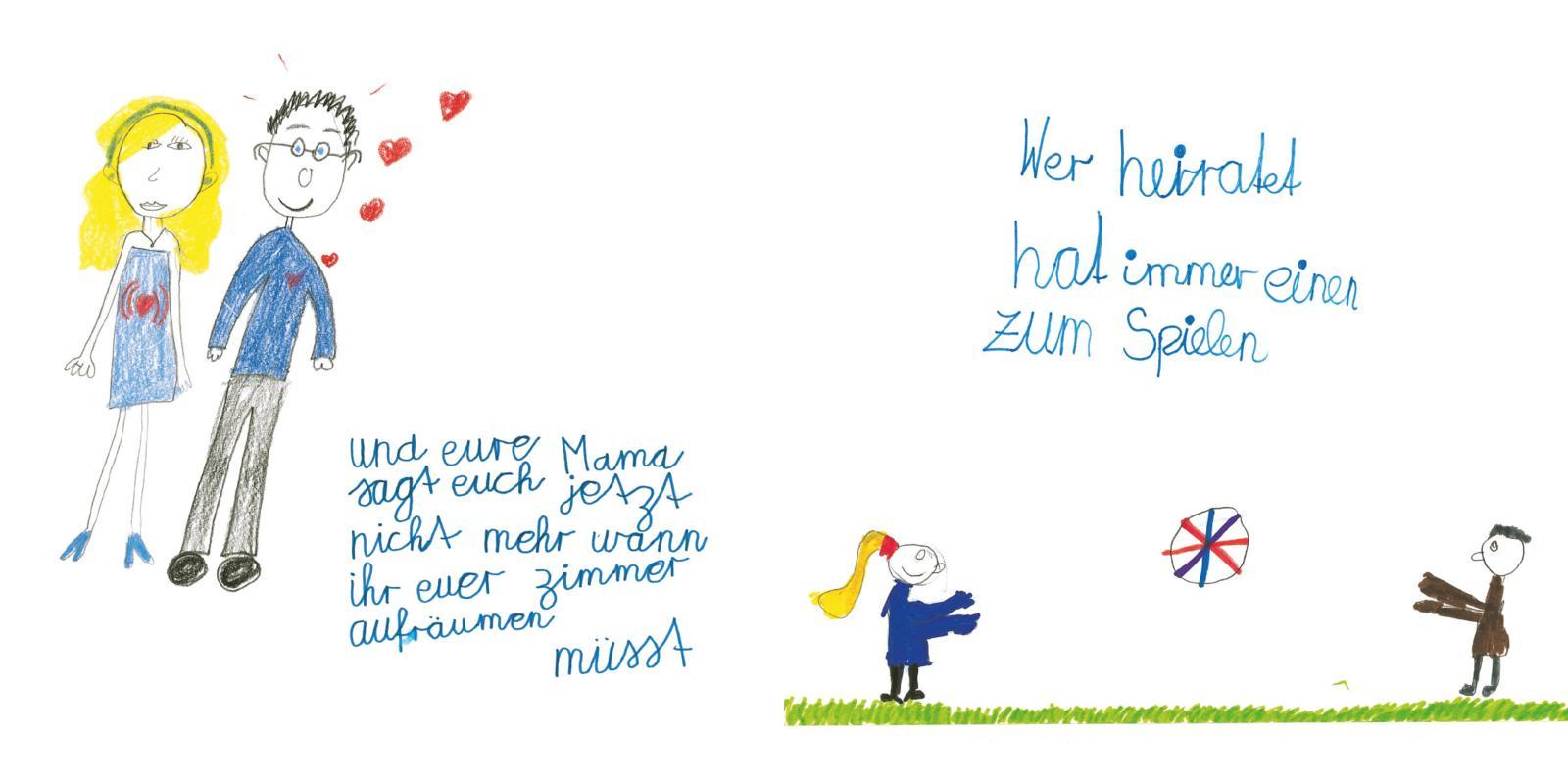 Beispielinhalt (Bild) Hochzeit machen ist sooo schön!
