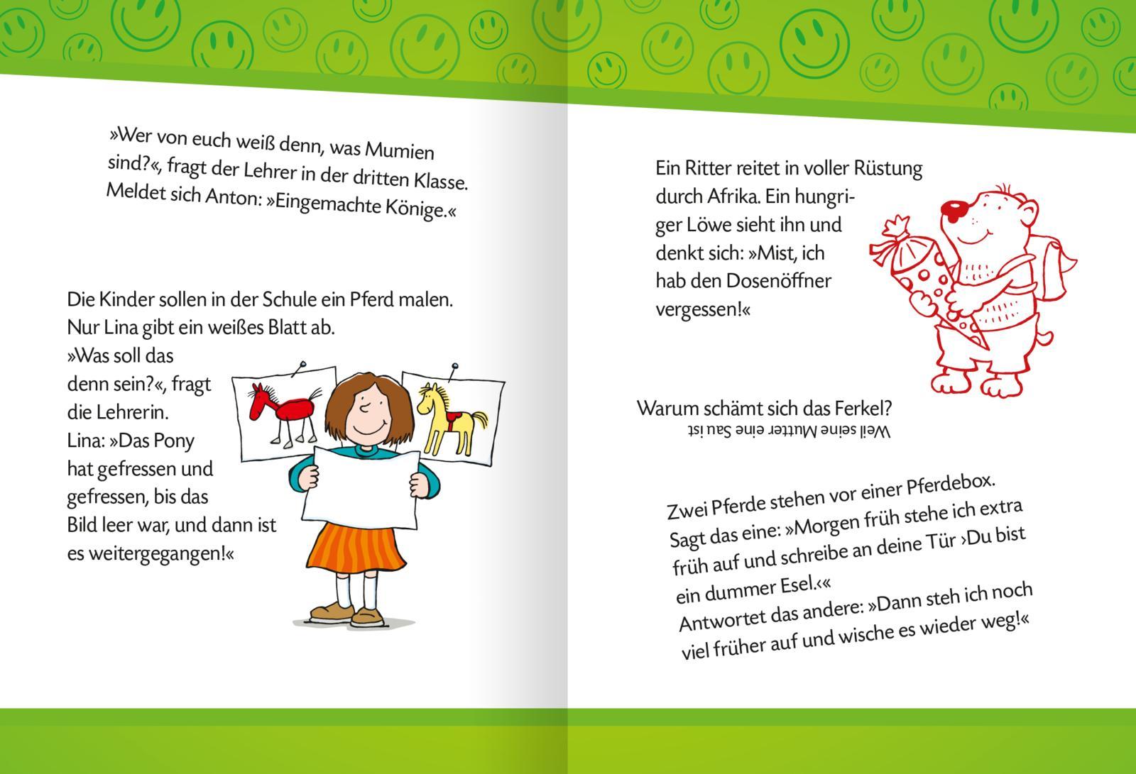 Beispielinhalt (Bild) Mein super Witzebuch