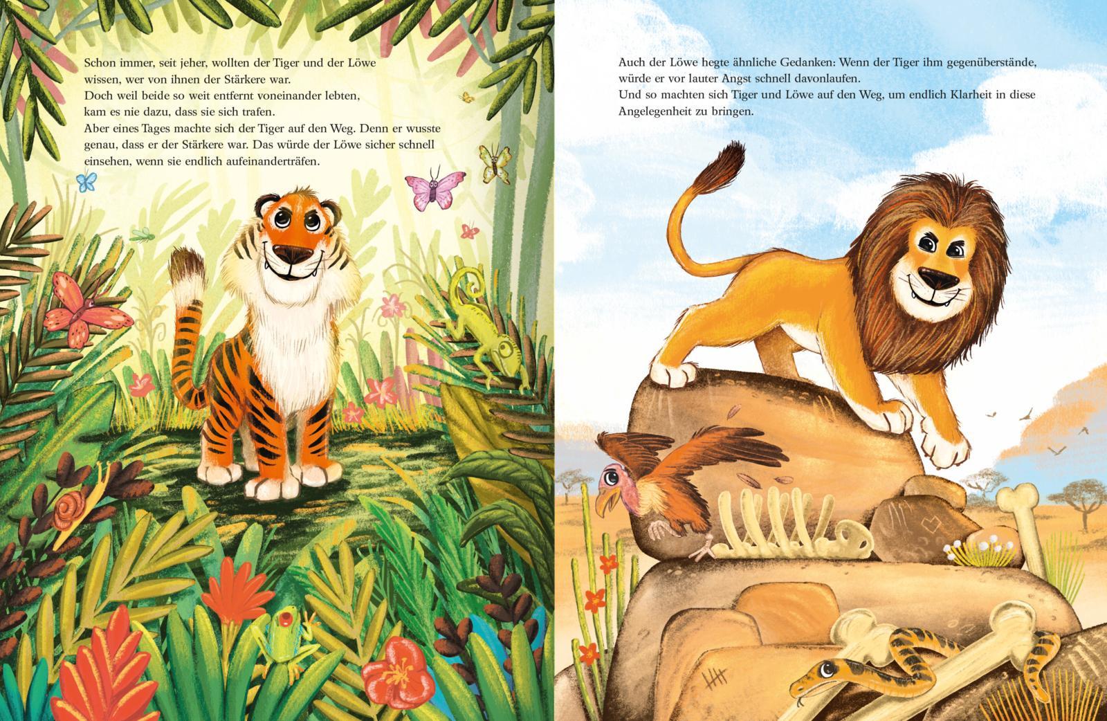 Beispielinhalt (Bild) Wenn zwei sich streiten