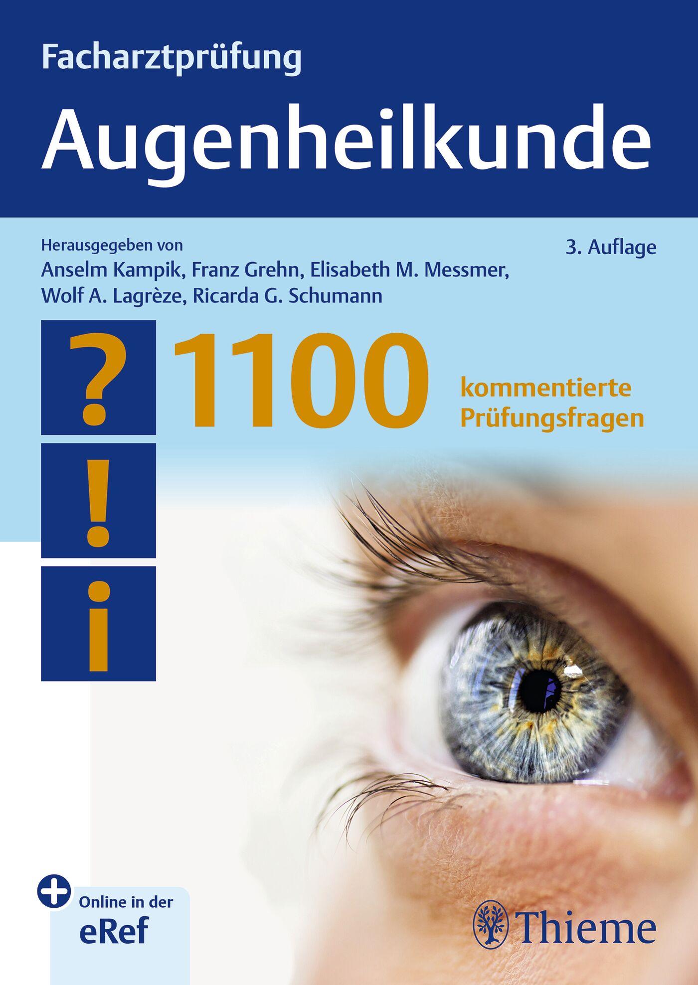 Vorderes Coverbild Facharztprüfung Augenheilkunde