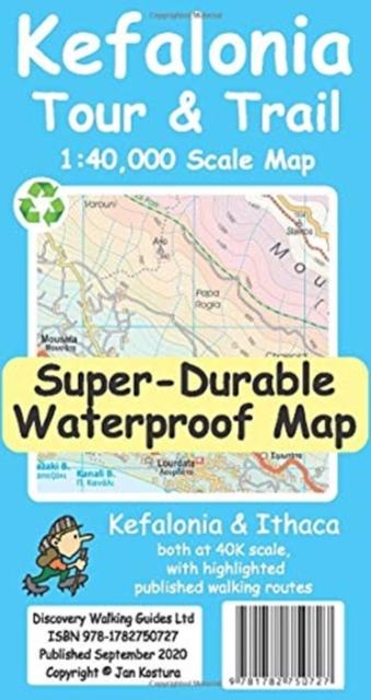 Vorderes Coverbild Kefalonia Tour and Trail Map
