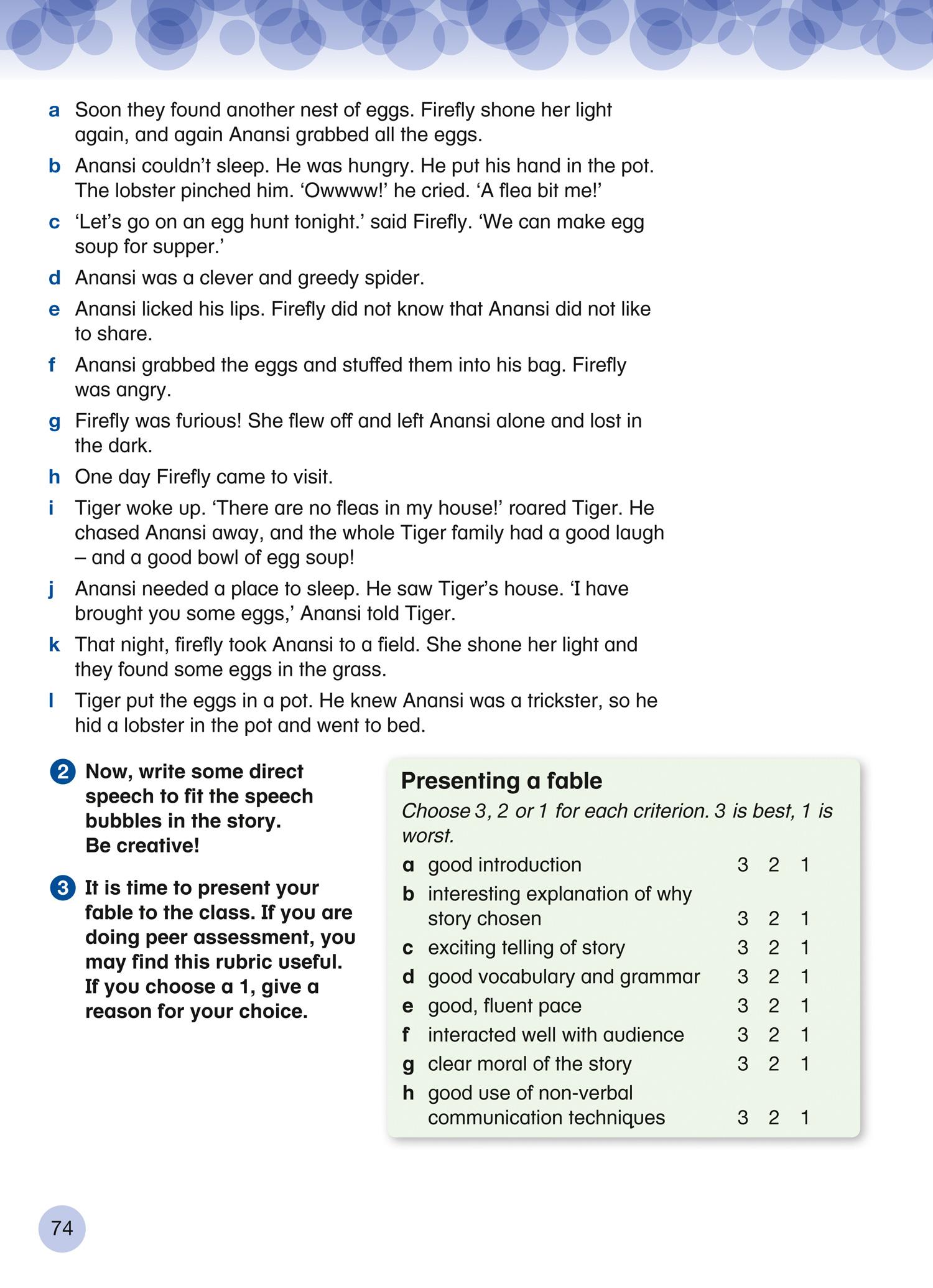 Beispielinhalt (Bild) International Primary English Student's Book: Stage 5