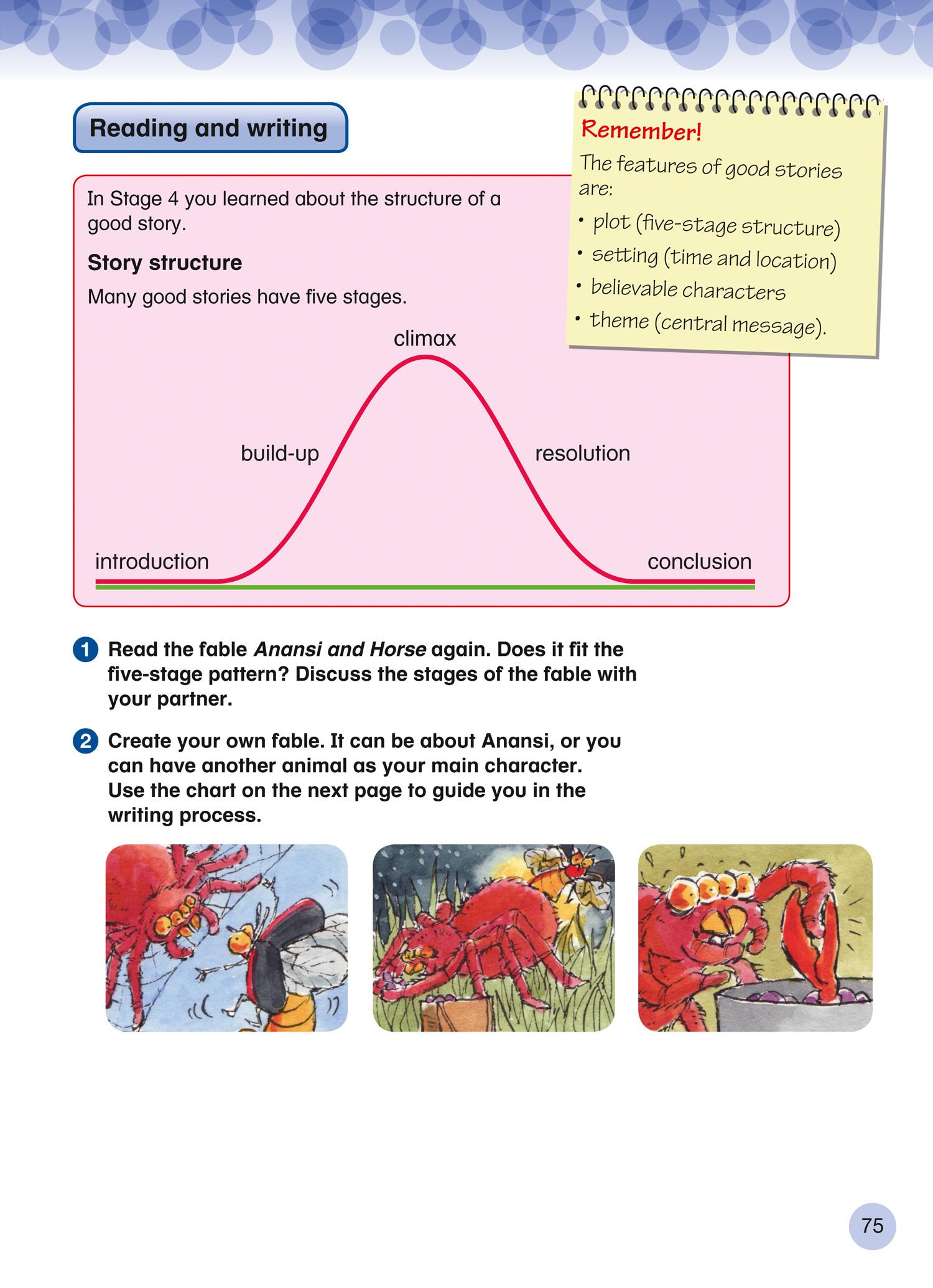 Beispielinhalt (Bild) International Primary English Student's Book: Stage 5