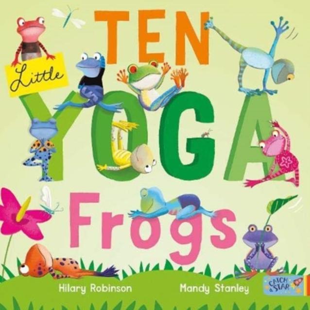 Vorderes Coverbild Ten Little Yoga Frogs