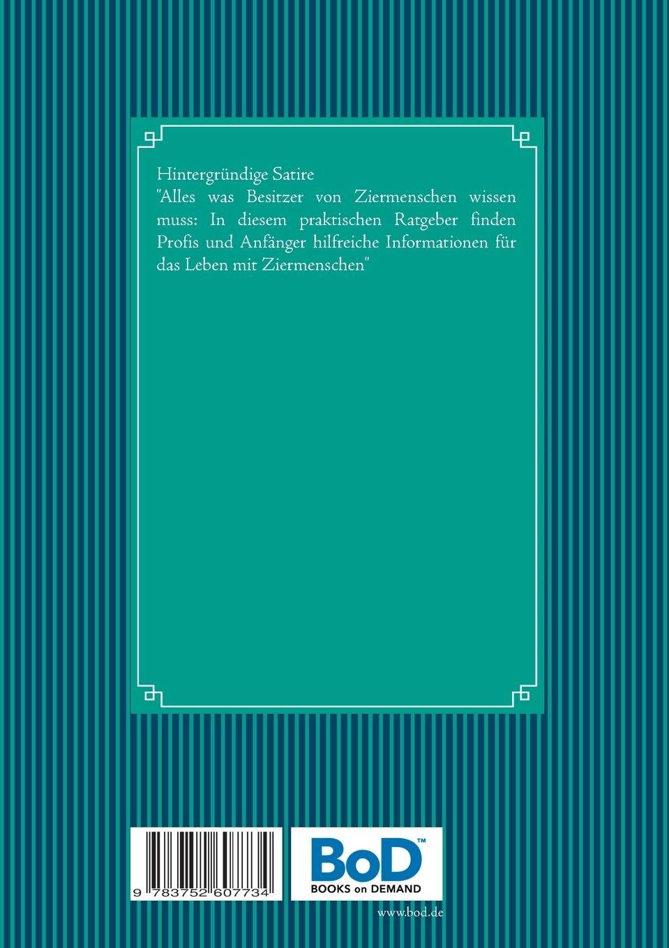 Rückseitencover Ziermenschen