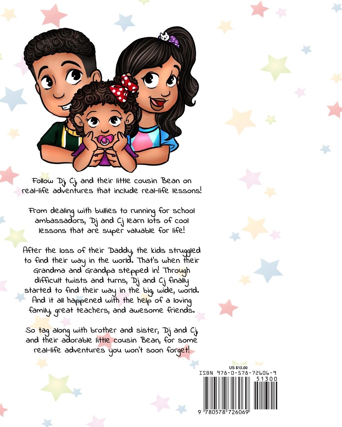 Rückseitencover Character Counts Short-Story Adventures of Cj & Dj