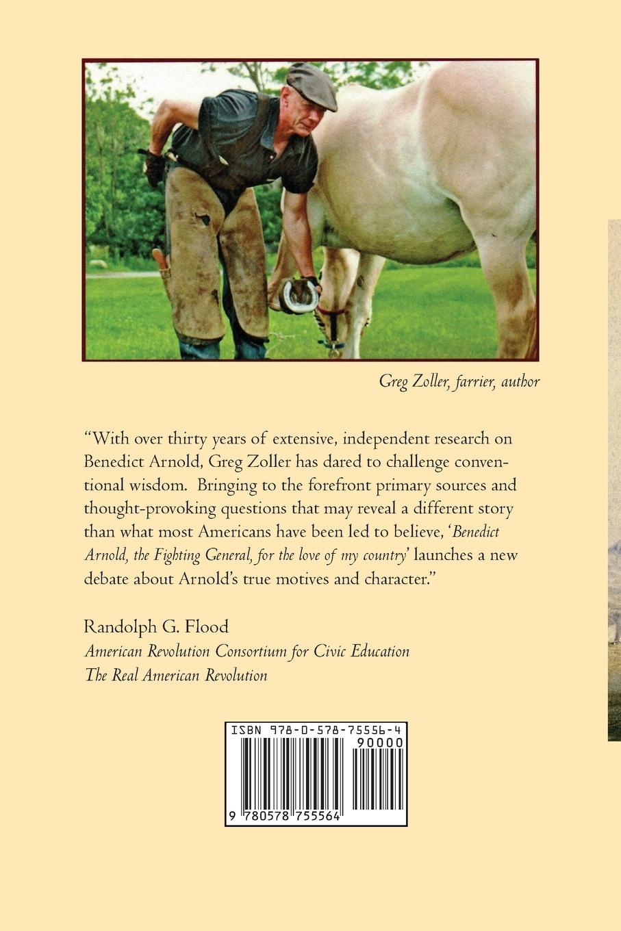 Rückseitencover Benedict Arnold, The Fighting General