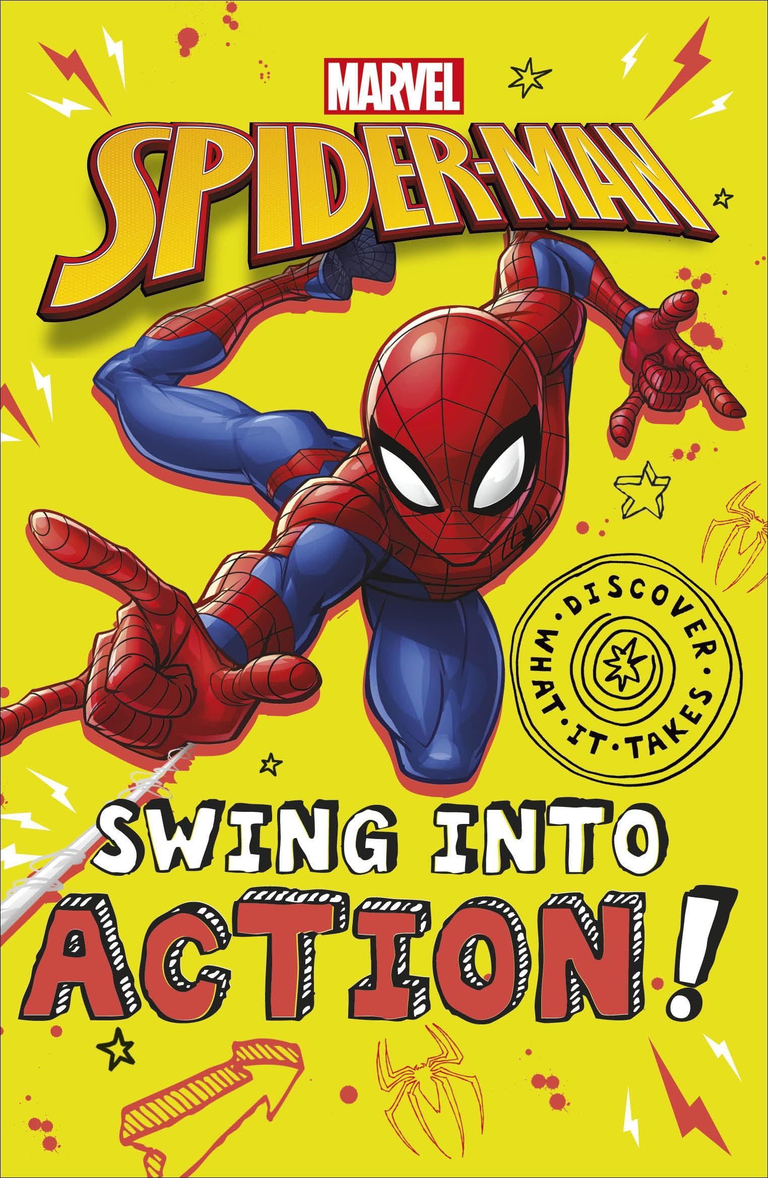 Vorderes Coverbild Marvel Spider-Man Swing Into Action!