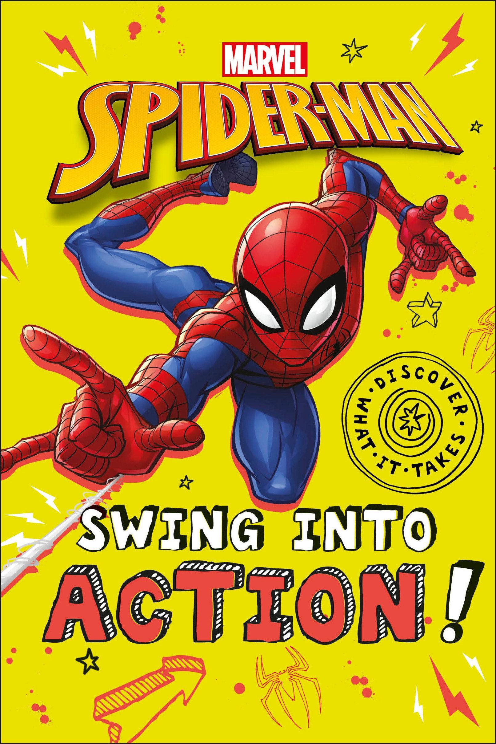 Vorderes Coverbild Marvel Spider-Man Swing Into Action!