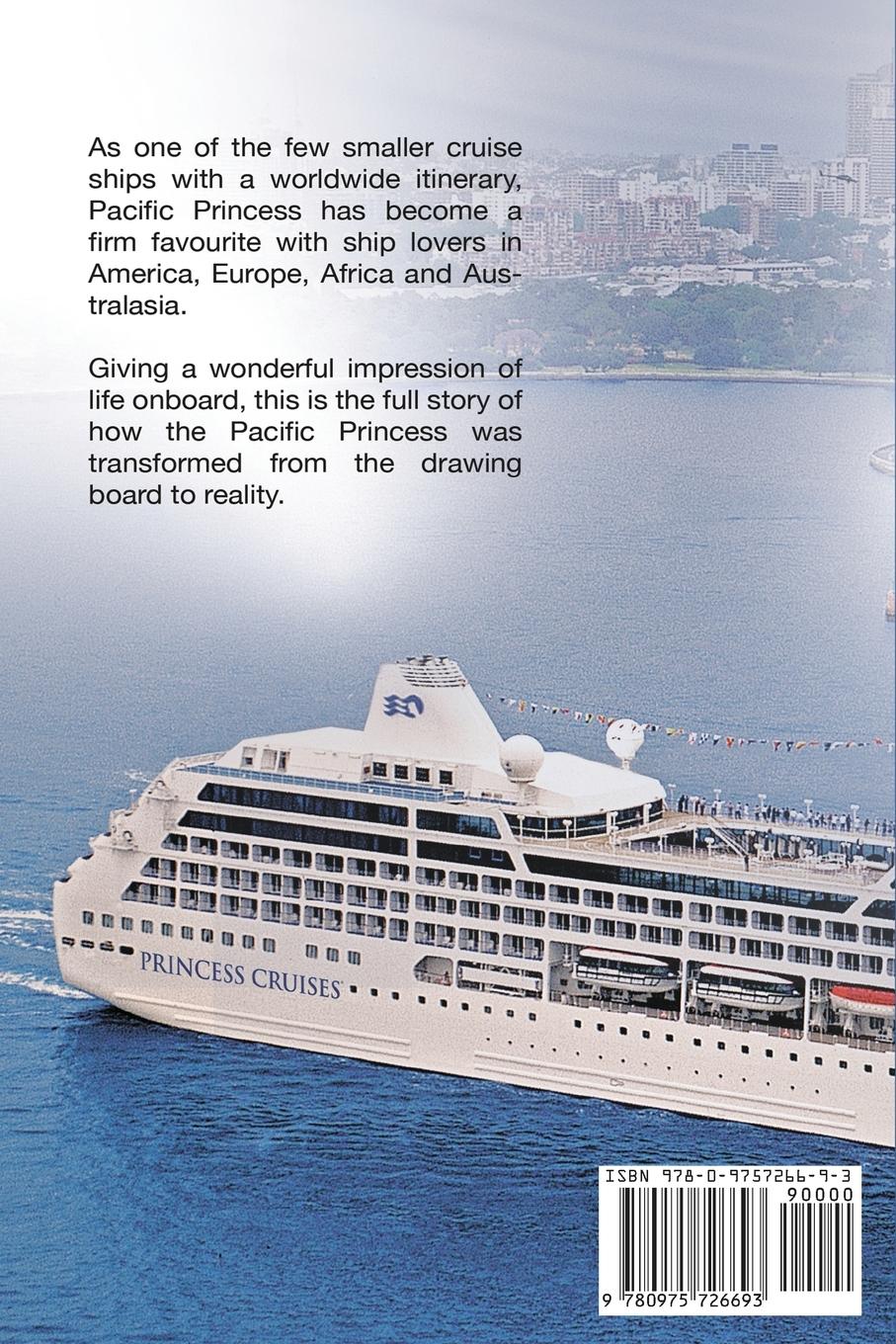 Rückseitencover Aboard Pacific Princess