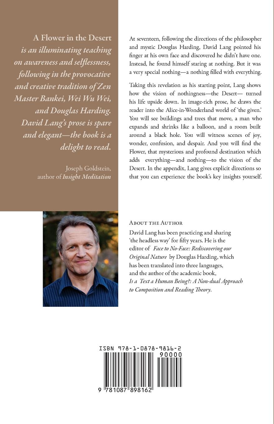 Rückseitencover A Flower in the Desert