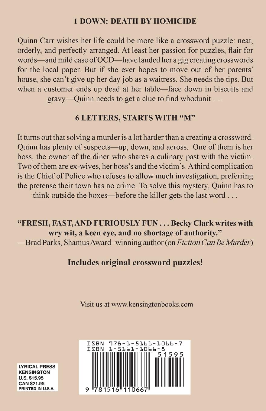 Rückseitencover Puzzling Ink