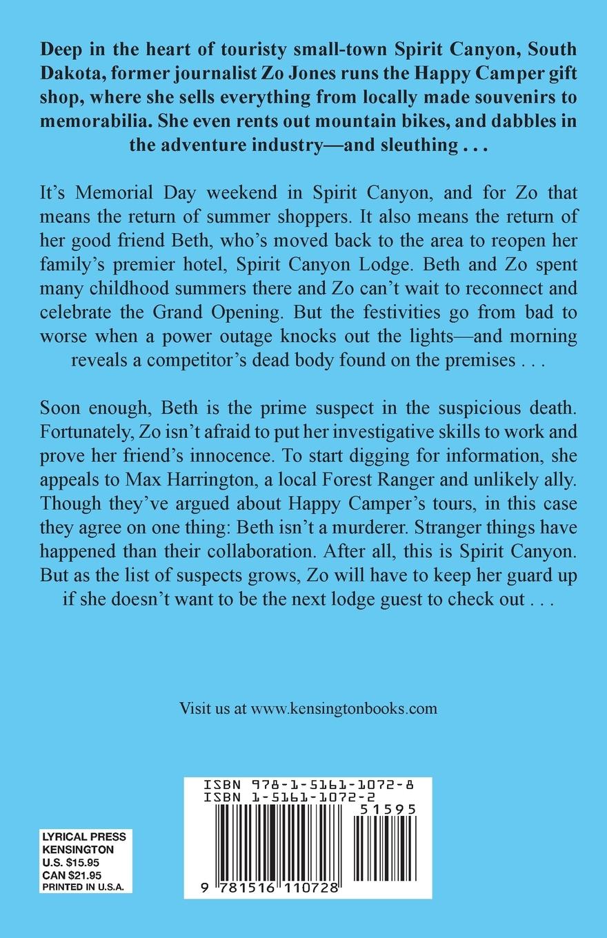 Rückseitencover Open for Murder