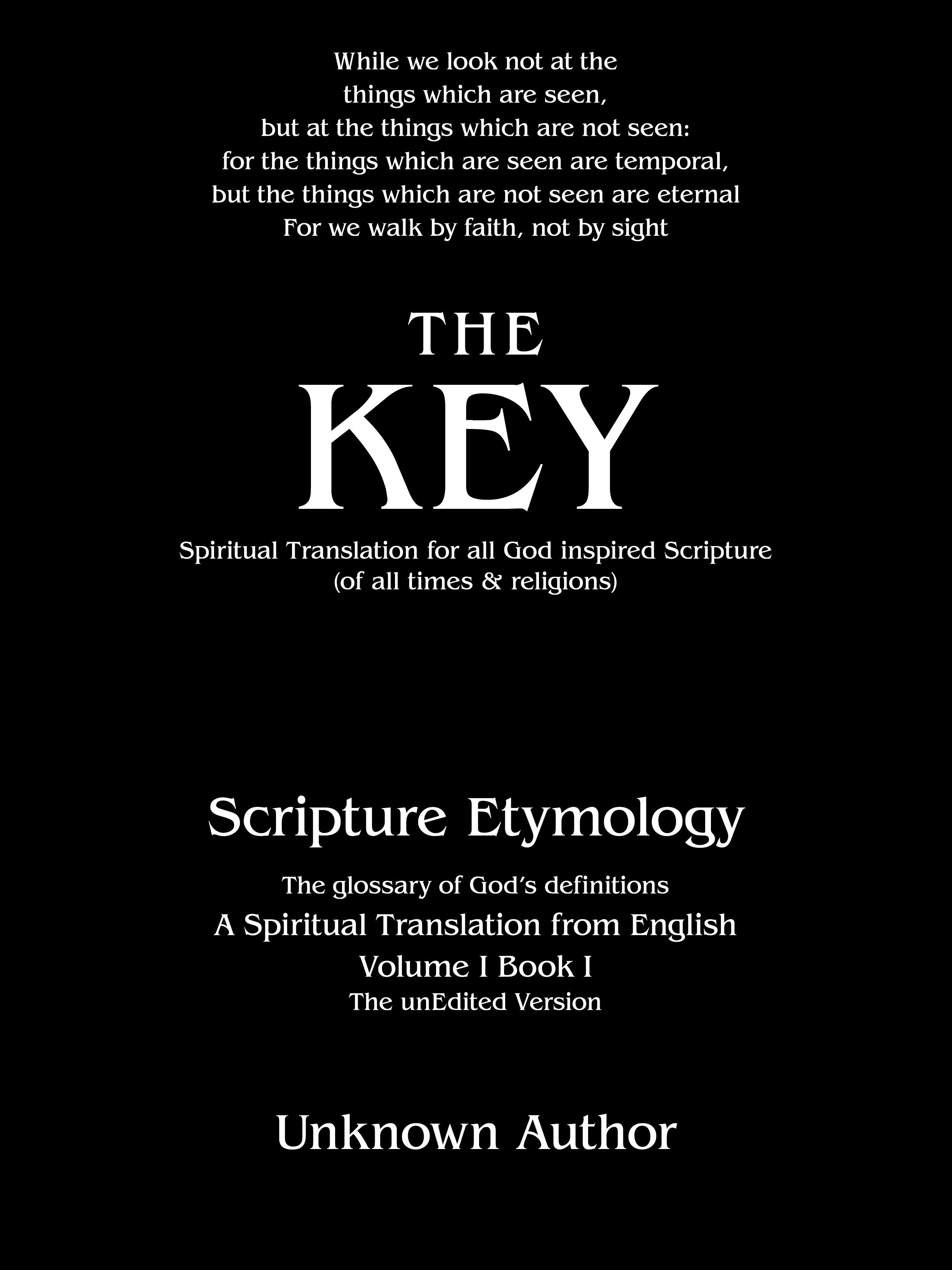 Vorderes Coverbild The Key