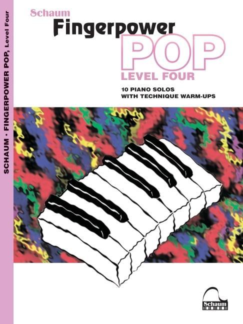 Vorderes Coverbild Fingerpower Pop - Level 4: 10 Piano Solos with Technique Warm-Ups