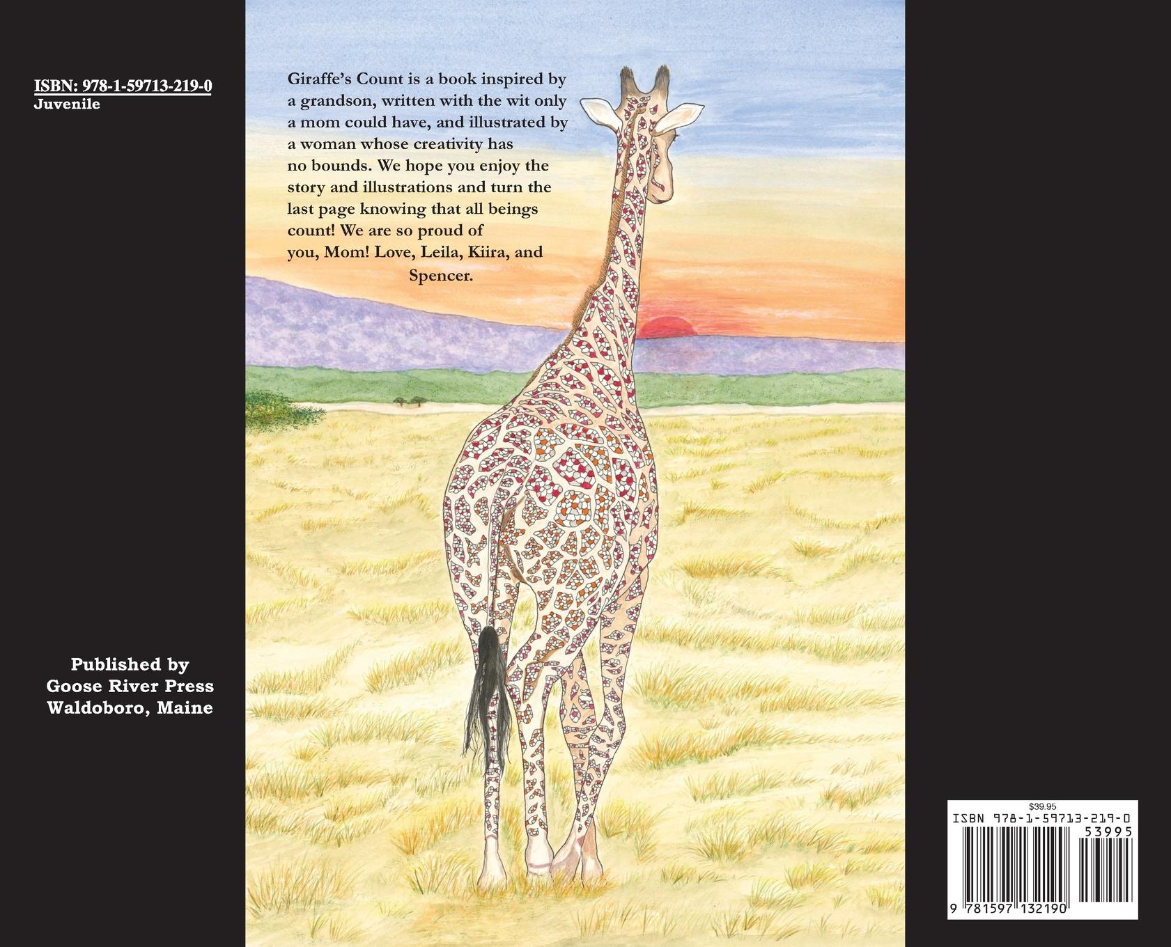 Rückseitencover Giraffes Count