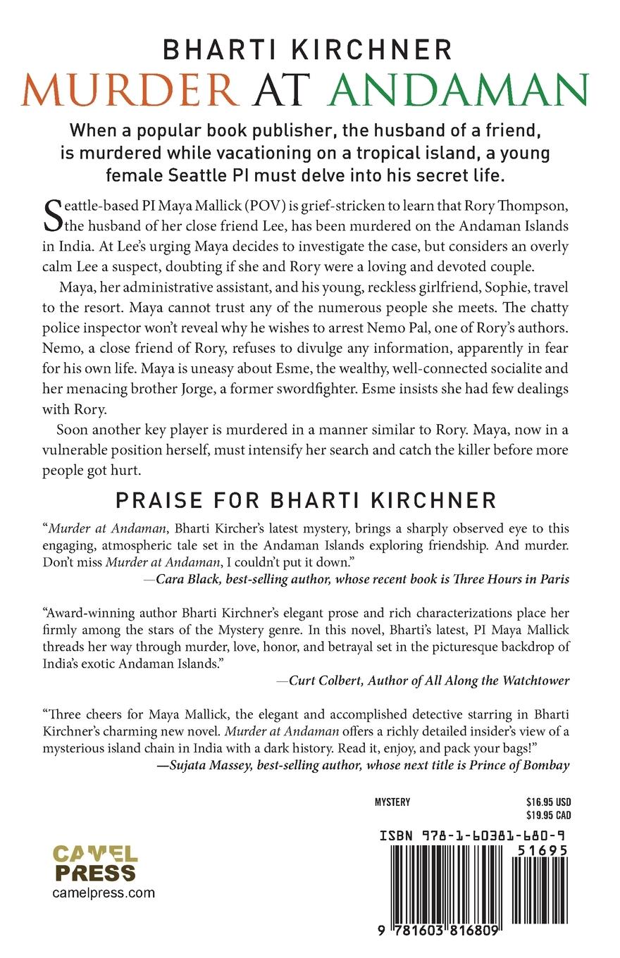 Rückseitencover Murder at Andaman