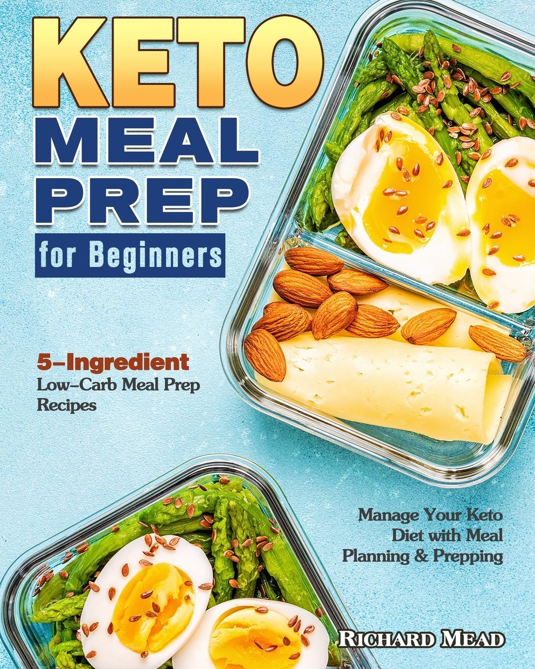 Vorderes Coverbild Keto Meal Prep for Beginners